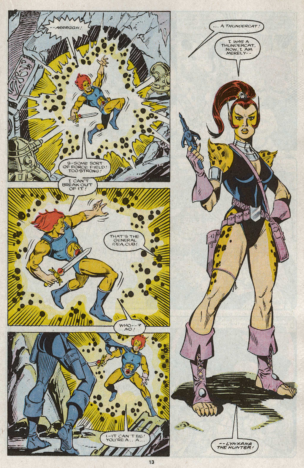 Read online ThunderCats (1985) comic -  Issue #4 - 19