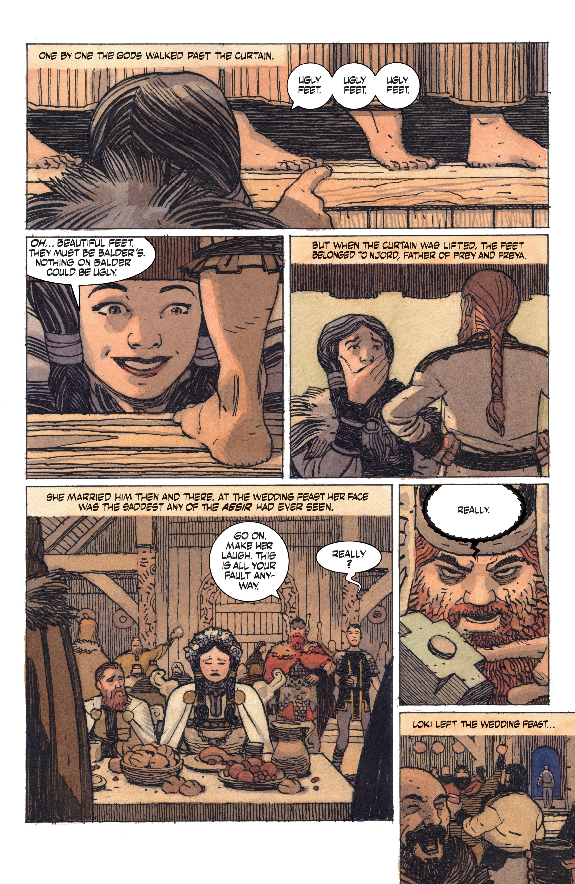 Read online Norse Mythology II comic -  Issue #6 - 4