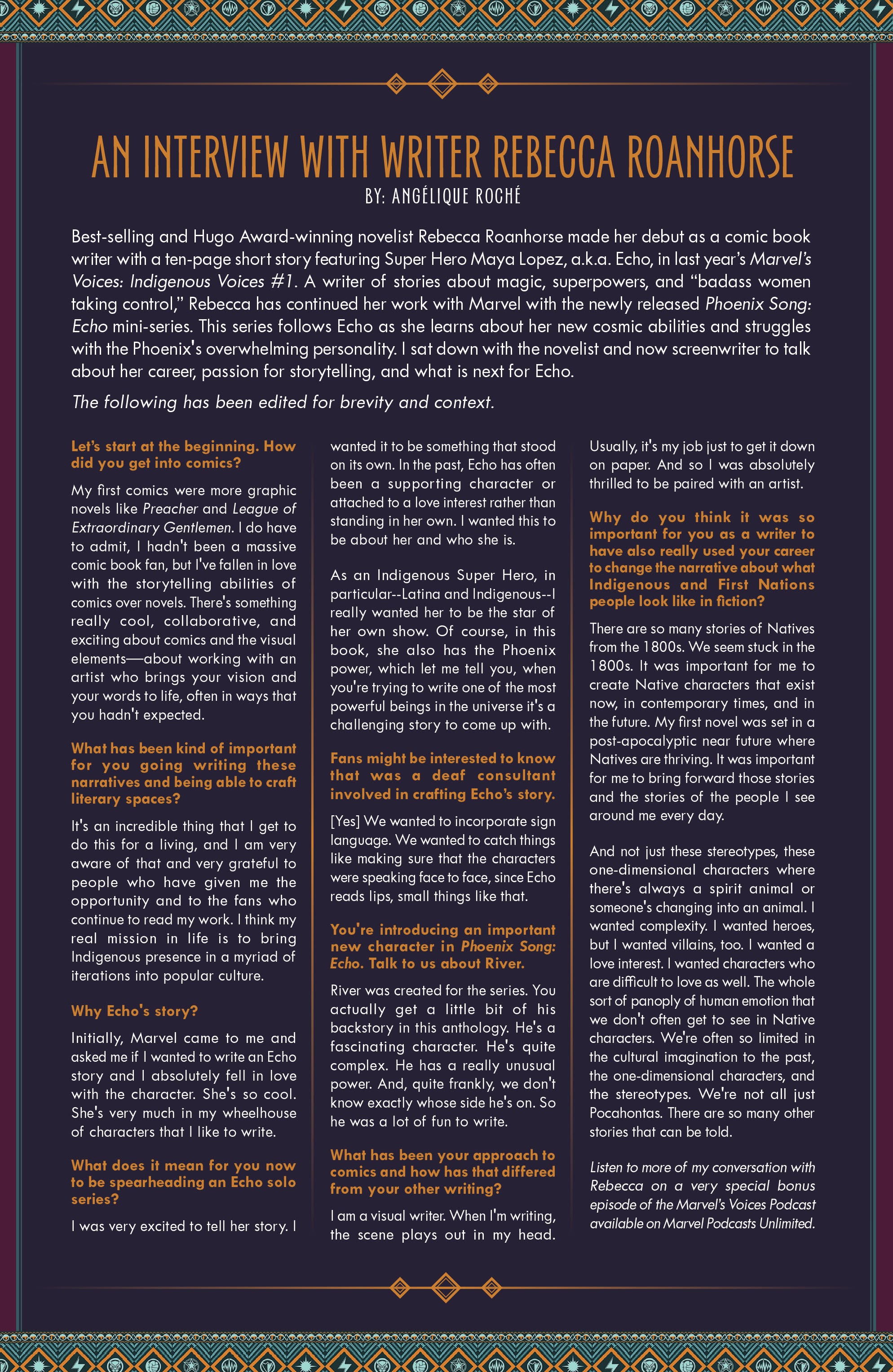 Read online Marvel's Voices: Heritage comic -  Issue # Full - 24