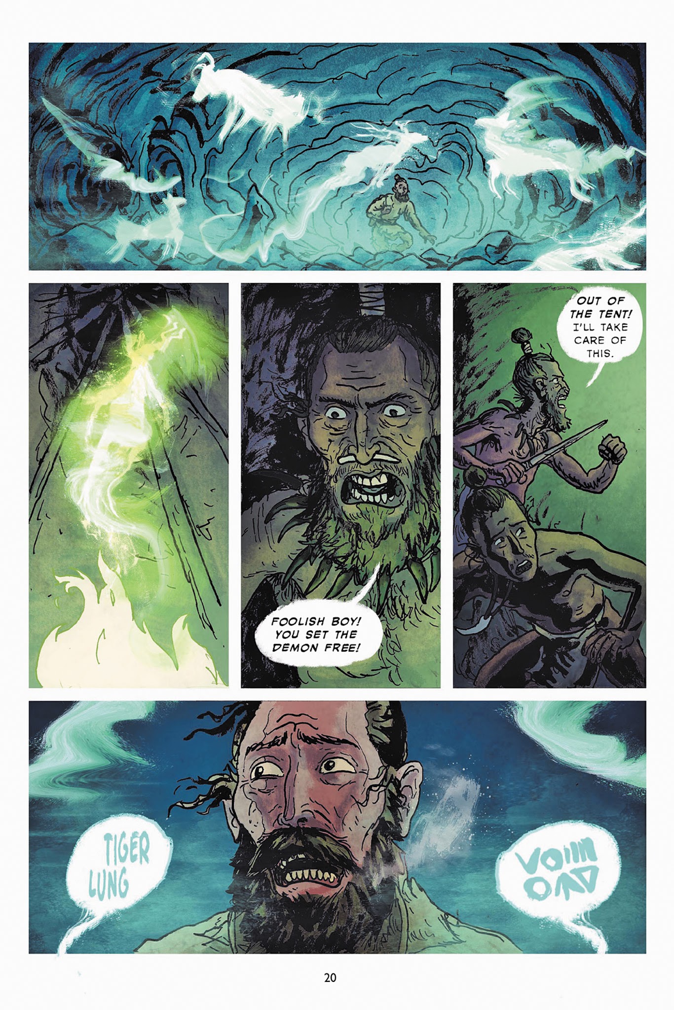 Read online Tiger Lung comic -  Issue # TPB - 20