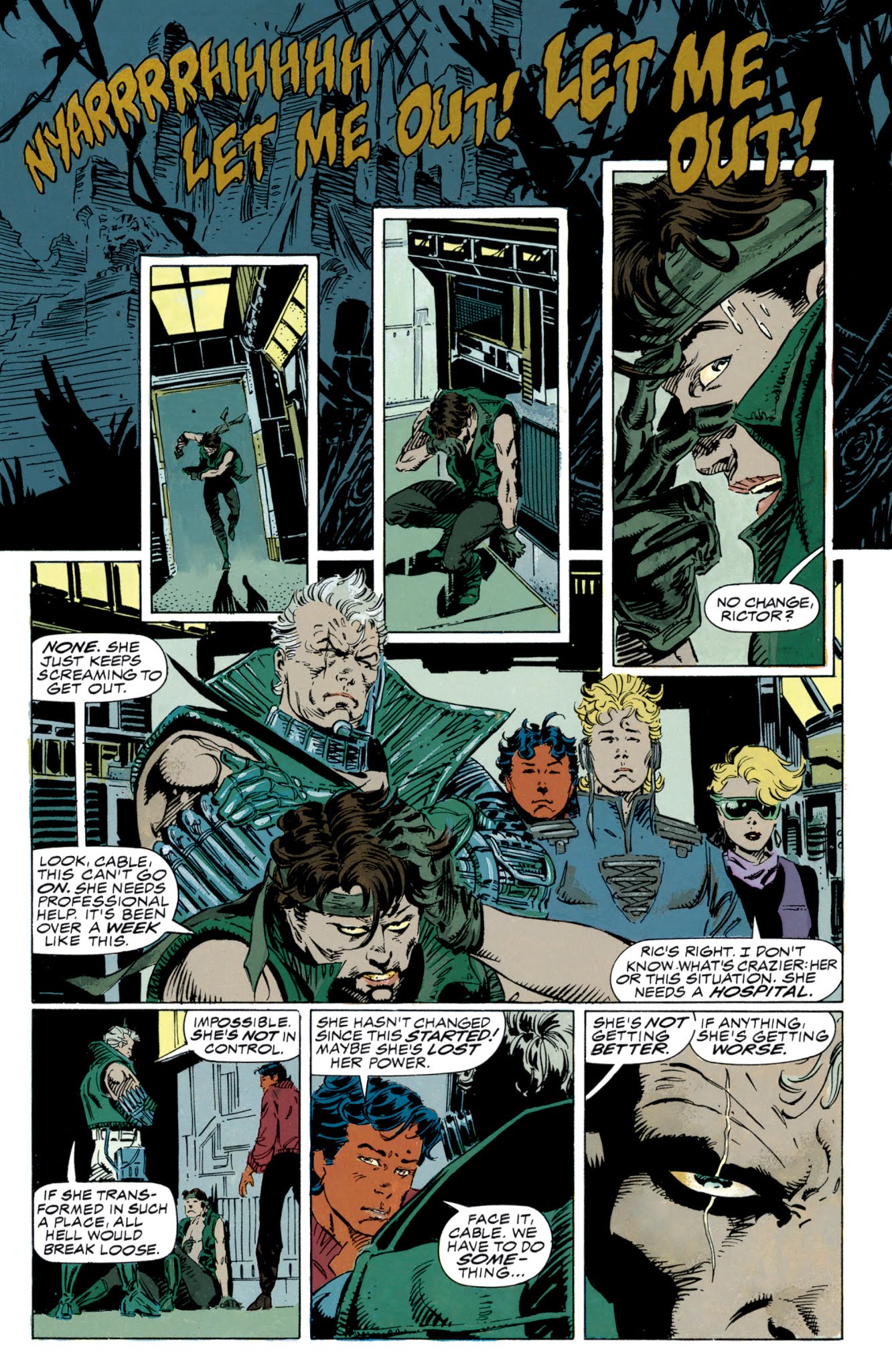 Read online Wolverine: Rahne of Terra comic -  Issue # Full - 3