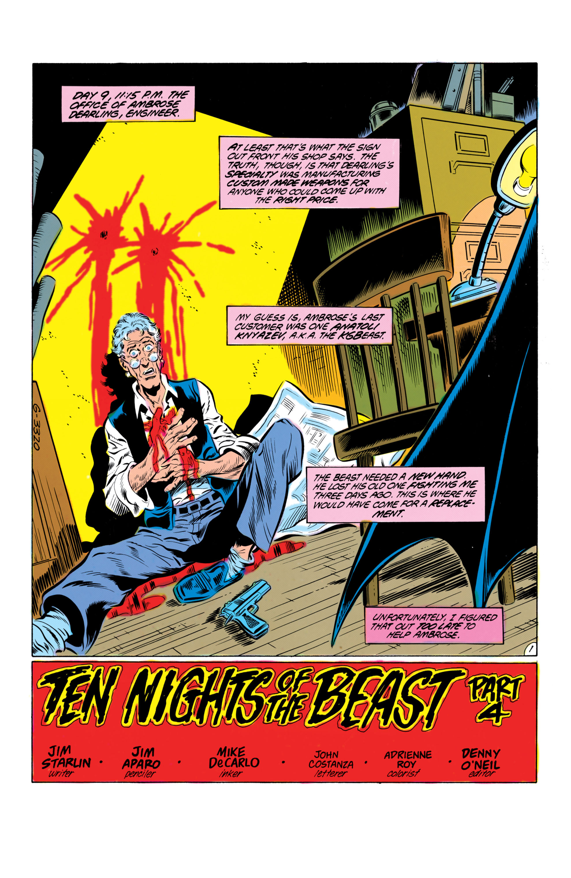 Read online Batman (1940) comic -  Issue #420 - 2