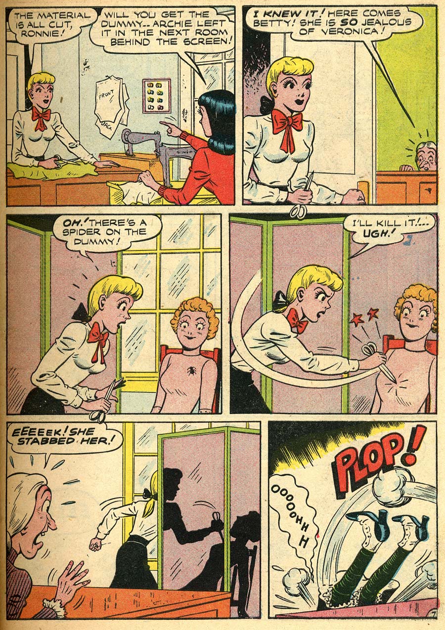 Read online Pep Comics comic -  Issue #64 - 10