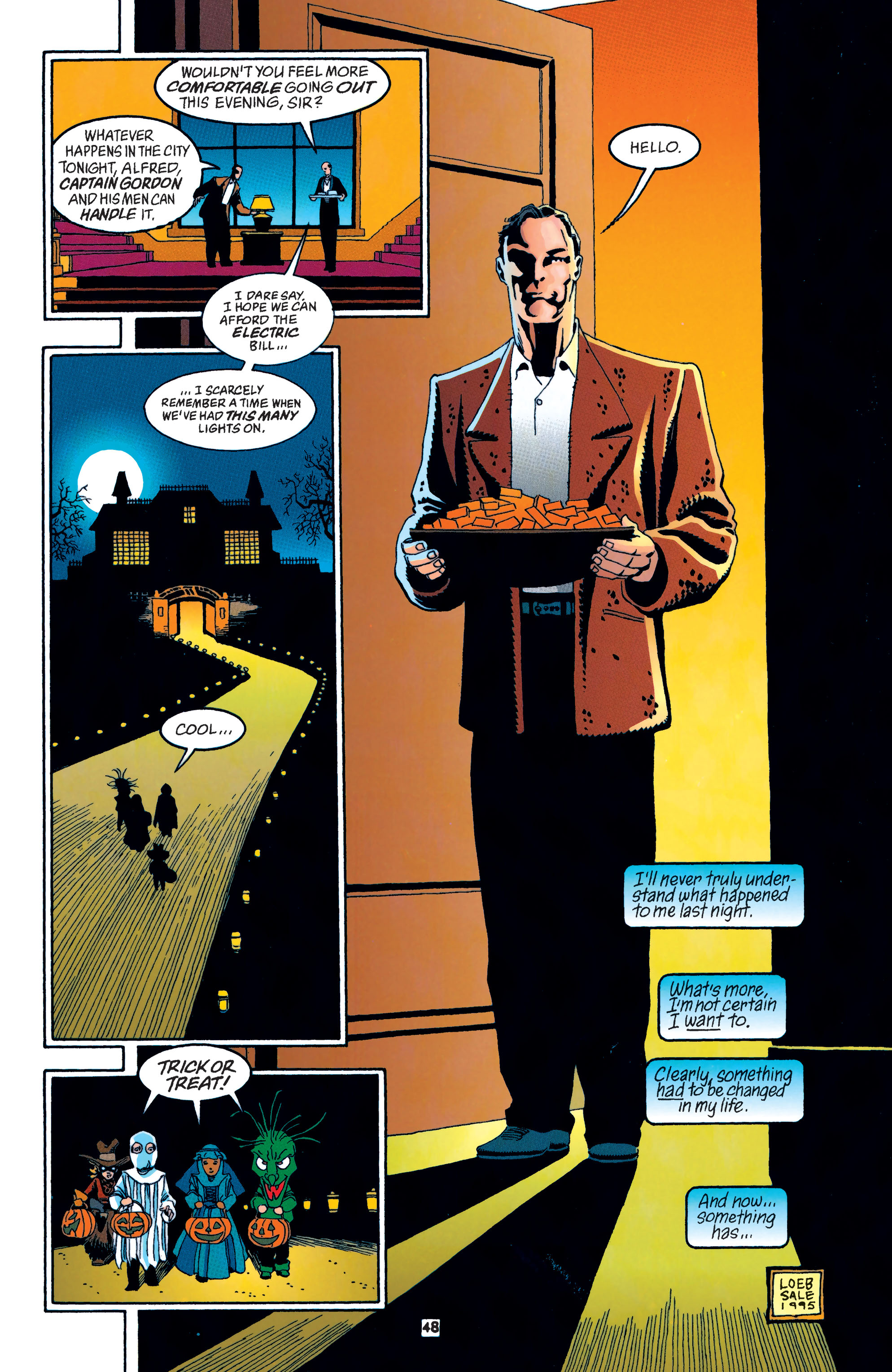 Read online Batman: Legends of the Dark Knight Halloween Special comic -  Issue # Ghosts - 47