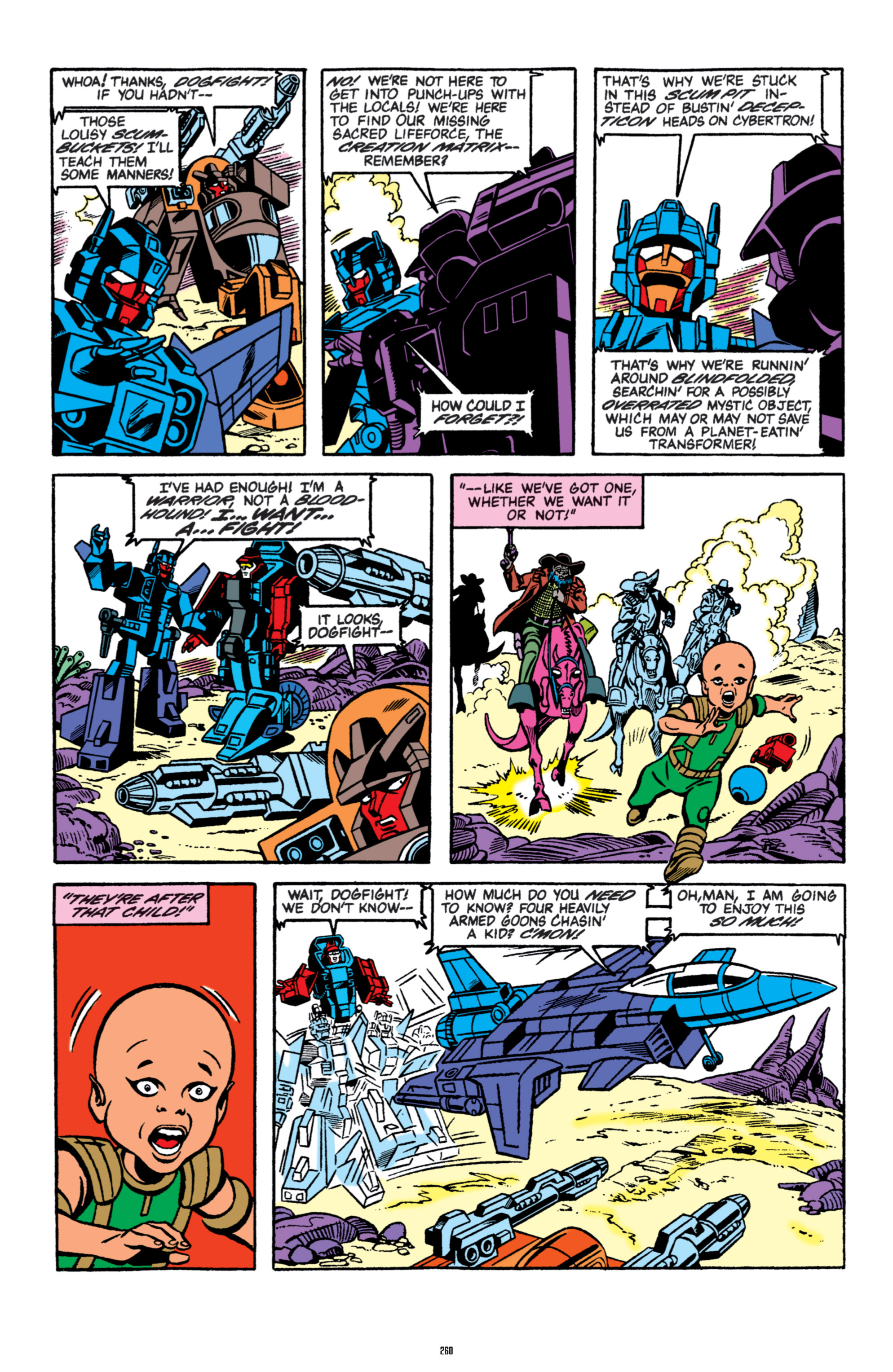 Read online The Transformers Classics comic -  Issue # TPB 5 - 261