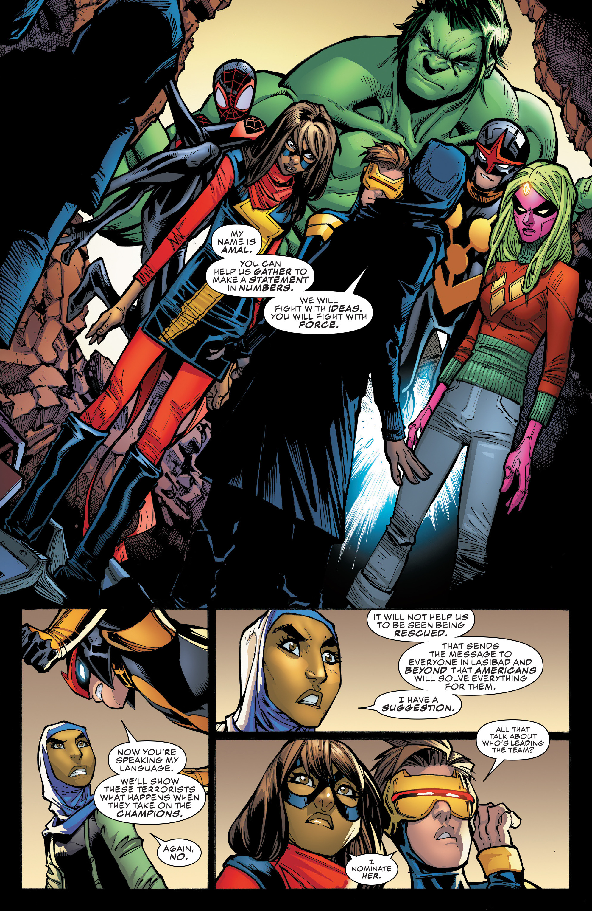 Read online Champions (2016) comic -  Issue #3 - 13
