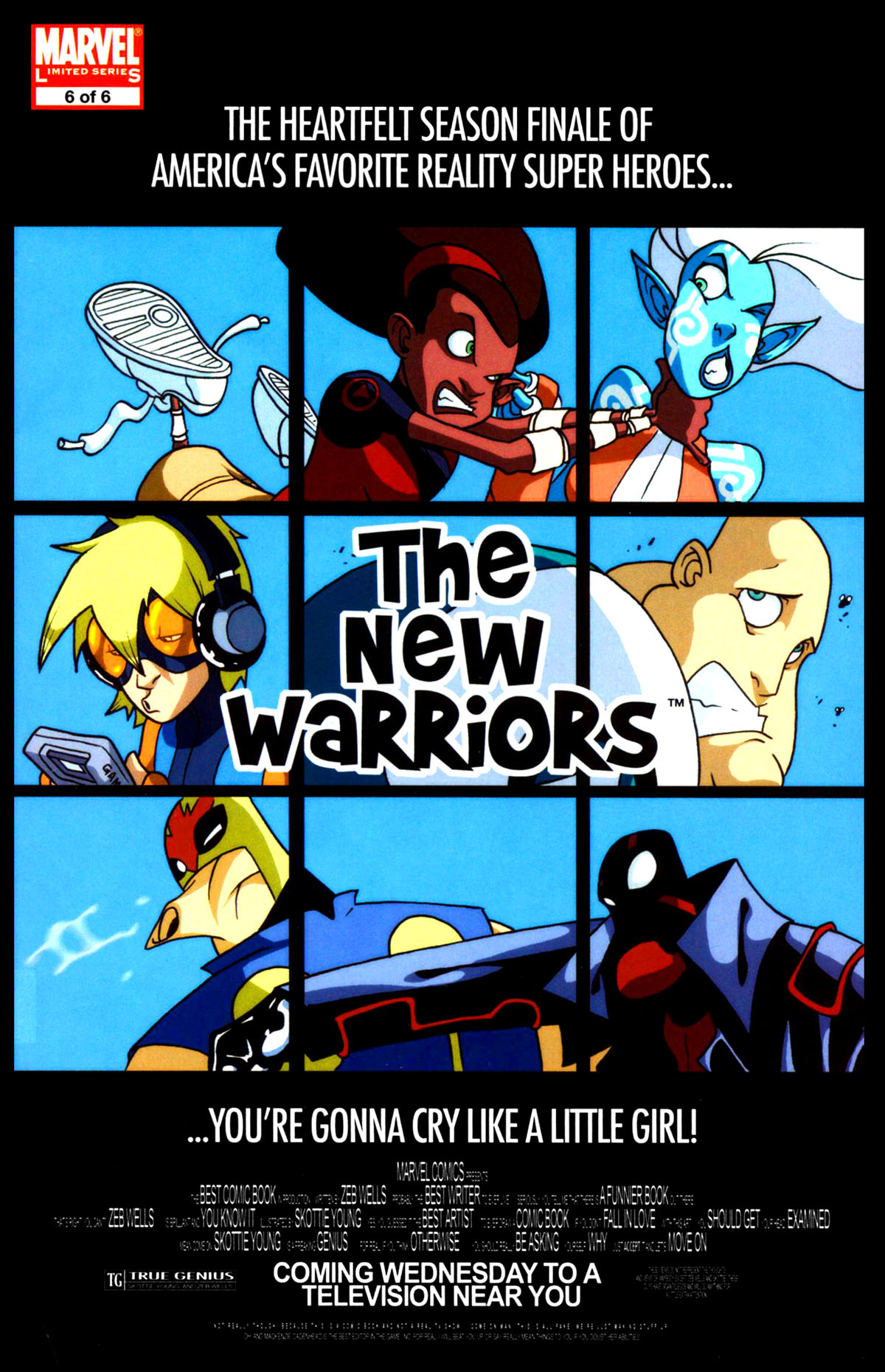 Read online New Warriors (2005) comic -  Issue #6 - 1