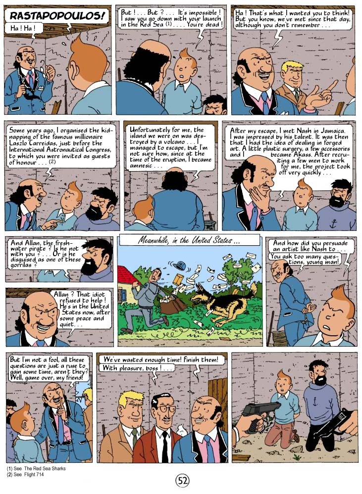 Read online The Adventures of Tintin comic -  Issue #24 - 55