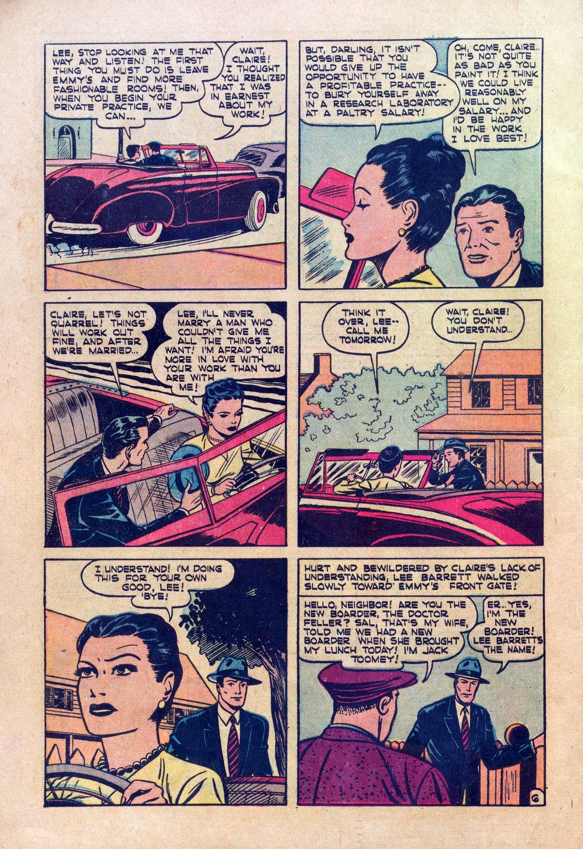 Read online Romantic Affairs comic -  Issue #3 - 8