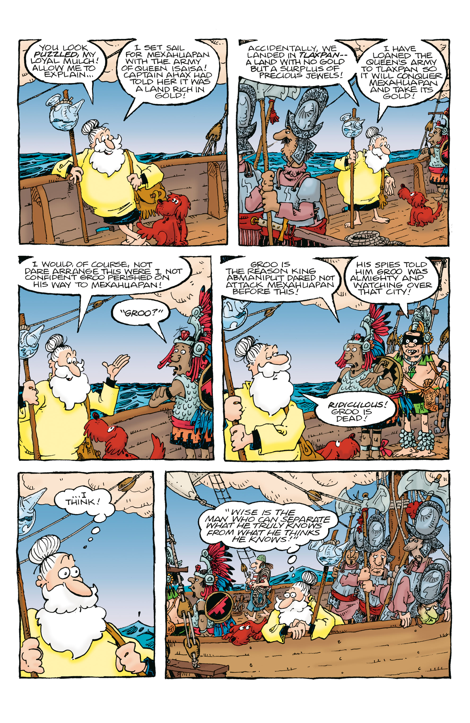 Read online Groo: Gods Against Groo comic -  Issue #3 - 7