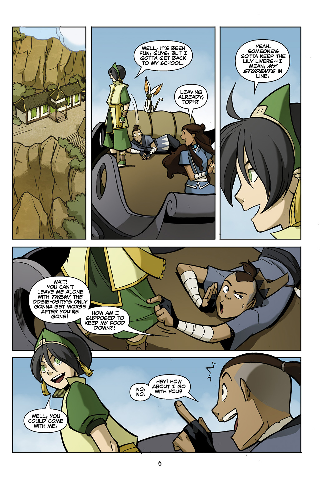 Read online Nickelodeon Avatar: The Last Airbender - The Promise comic -  Issue # Part 2 - 7