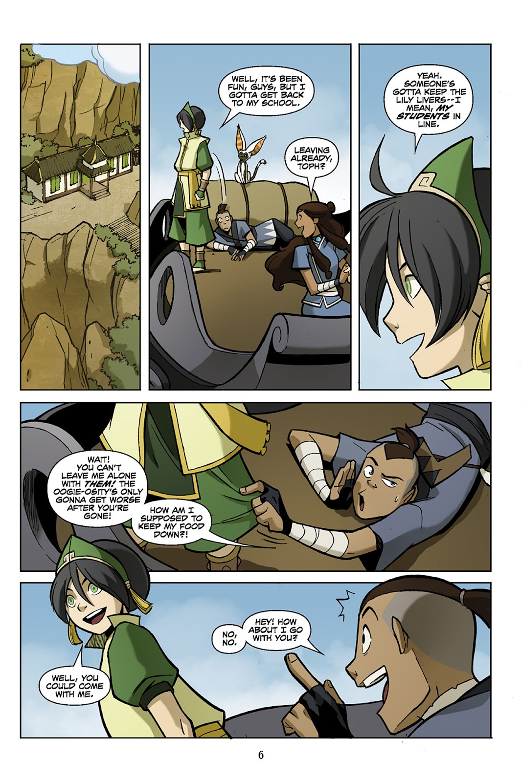 Nickelodeon Avatar: The Last Airbender - The Promise issue Part 2 - Page 7