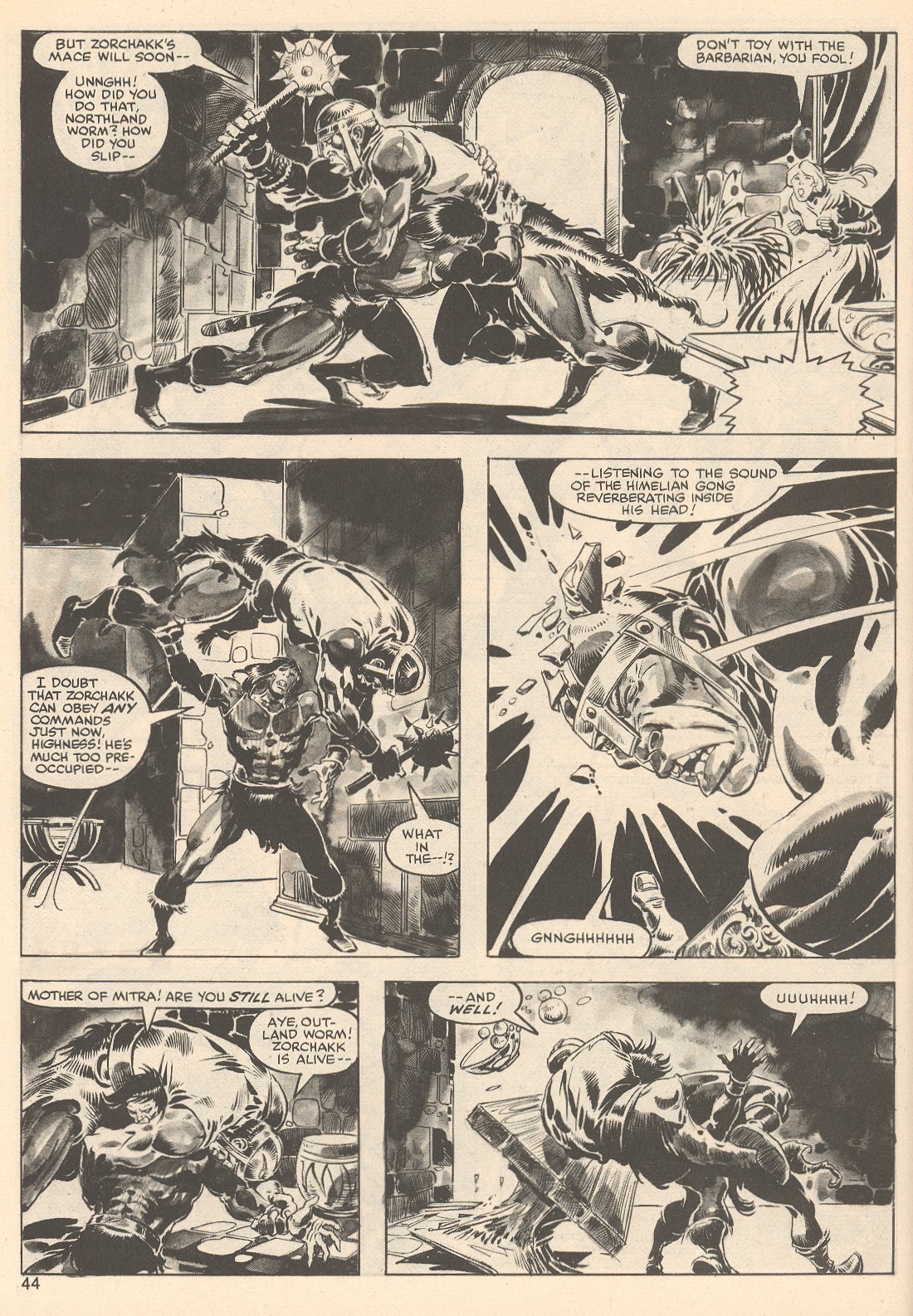 Read online The Savage Sword Of Conan comic -  Issue #76 - 44