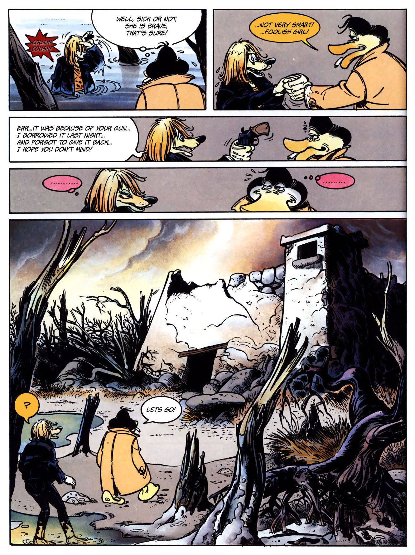 Read online Une enquête de l'inspecteur Canardo comic -  Issue #3 - 37
