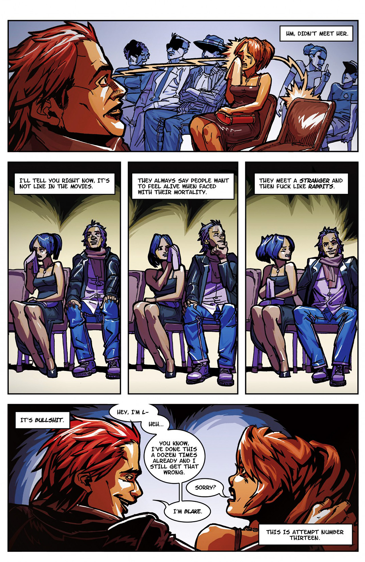 Read online Grim Leaper comic -  Issue #1 - 4