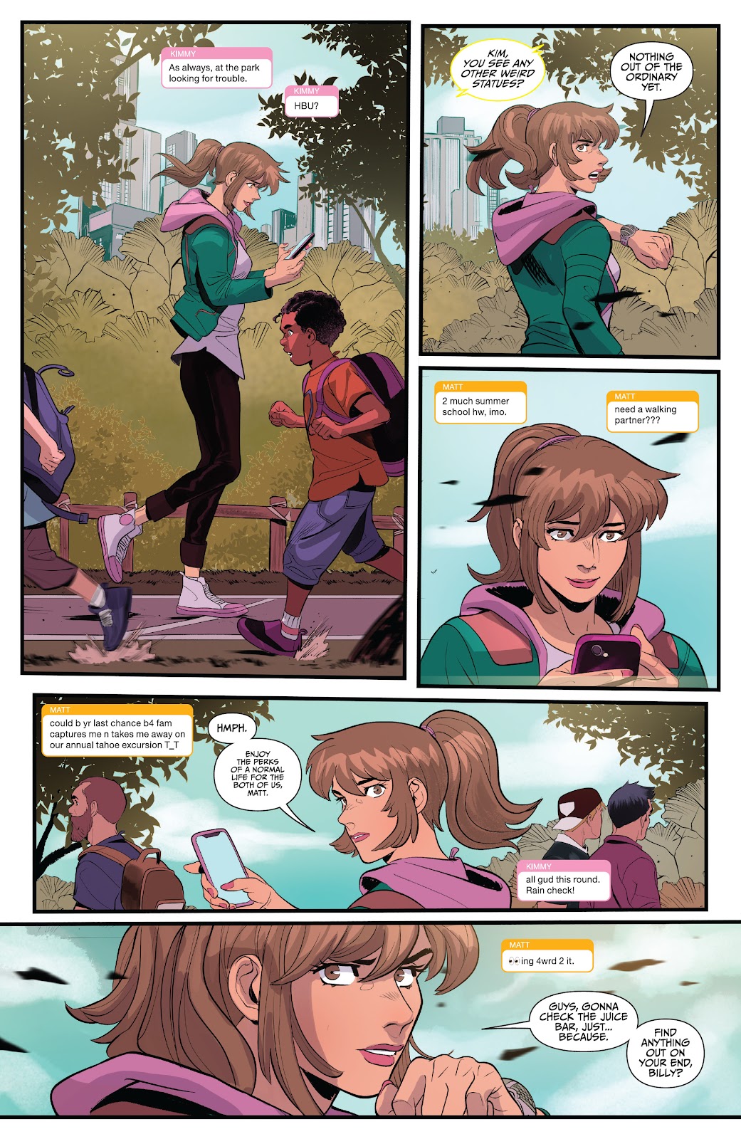 Saban's Go Go Power Rangers issue 25 - Page 19