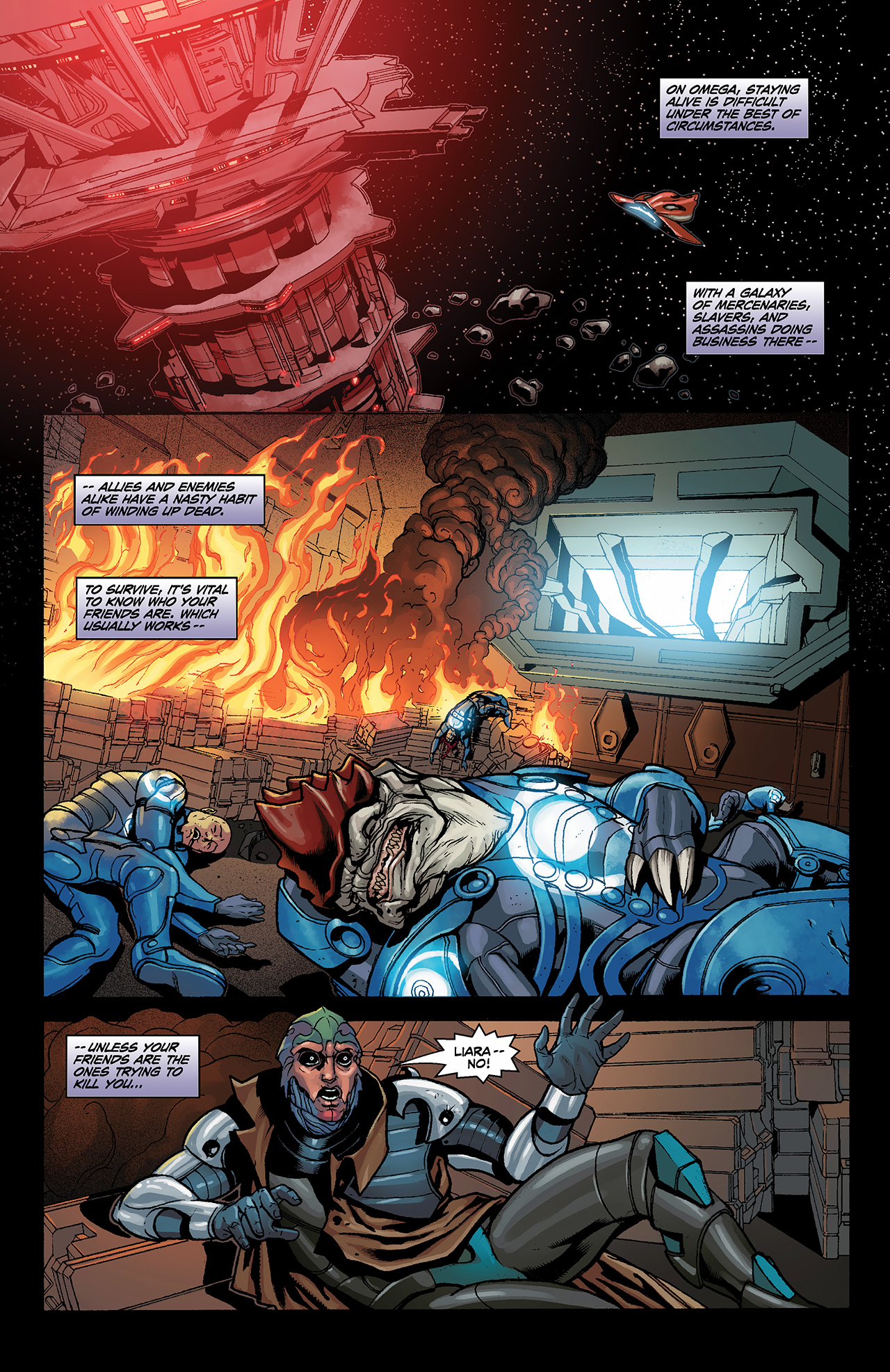 Read online Mass Effect: Redemption comic -  Issue #3 - 3