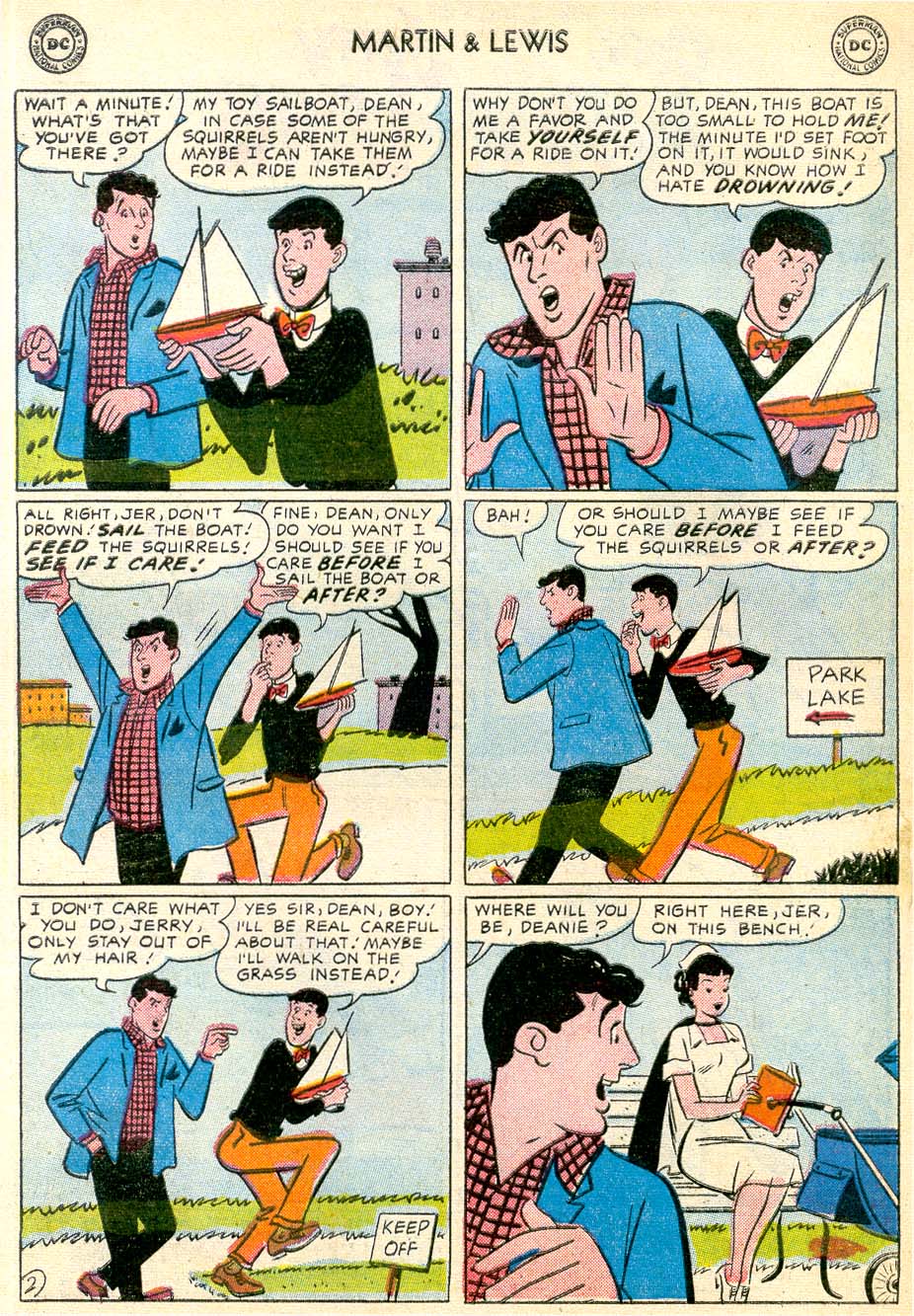 Read online The Adventures of Dean Martin and Jerry Lewis comic -  Issue #40 - 4