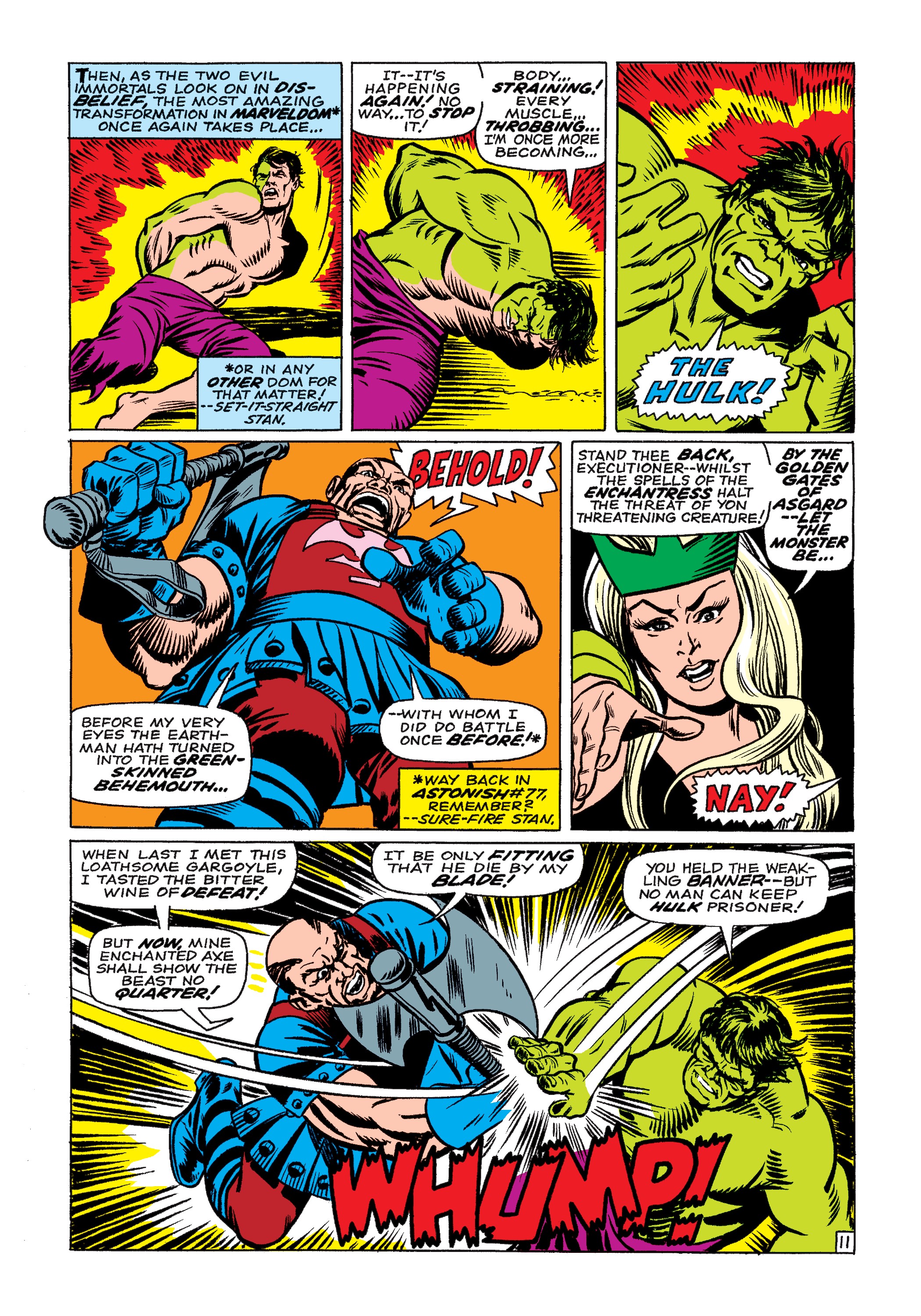 Read online Marvel Masterworks: The Incredible Hulk comic -  Issue # TPB 3 (Part 3) - 74