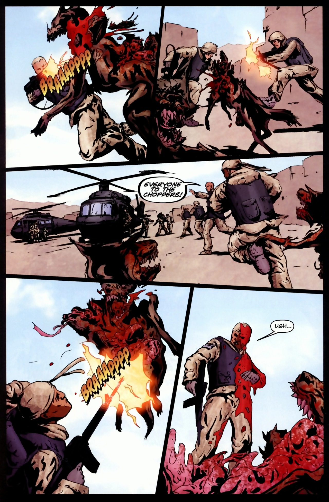 Read online ZMD: Zombies of Mass Destruction comic -  Issue #3 - 16