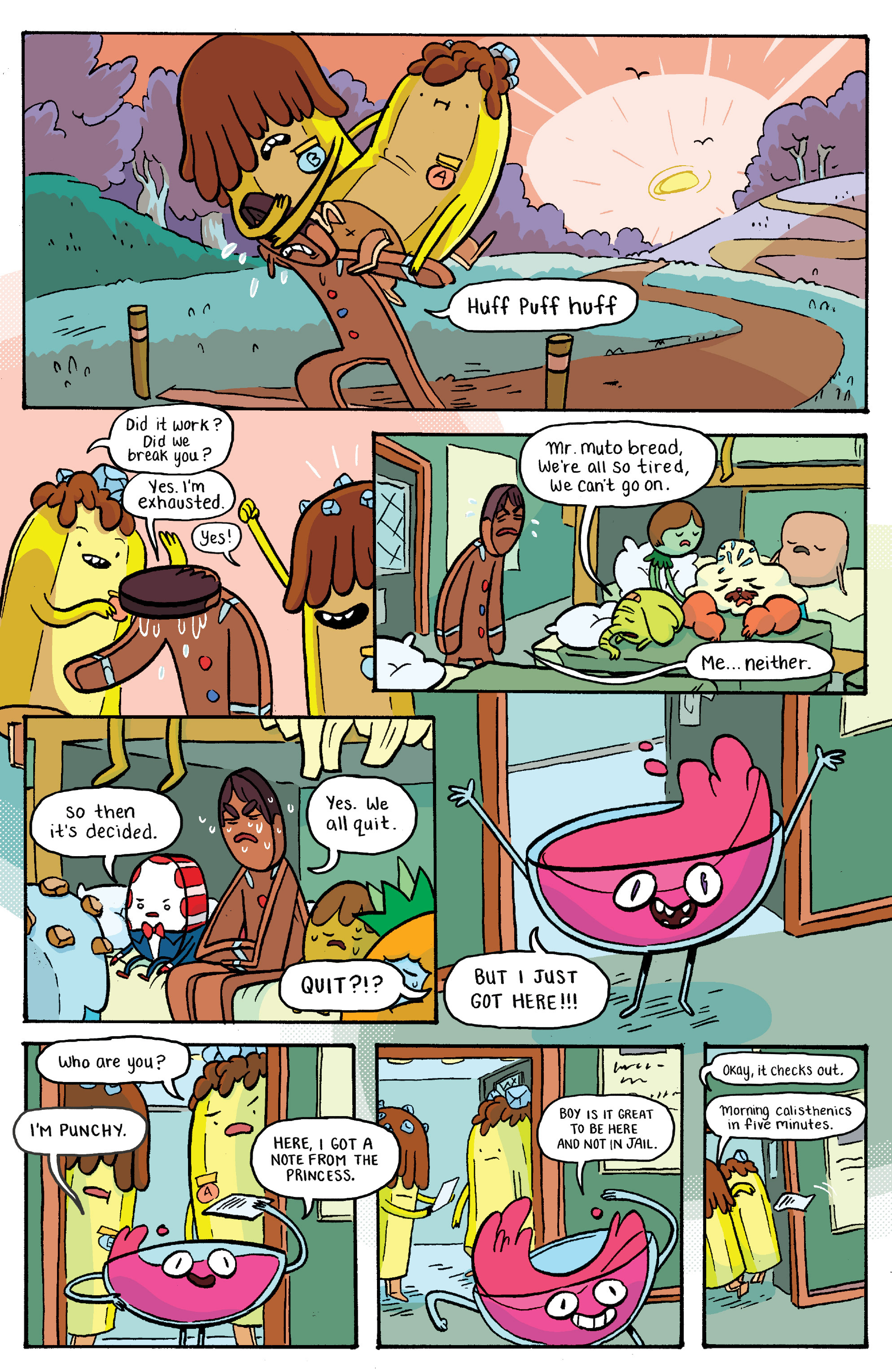 Read online Adventure Time: Banana Guard Academ comic -  Issue #2 - 20