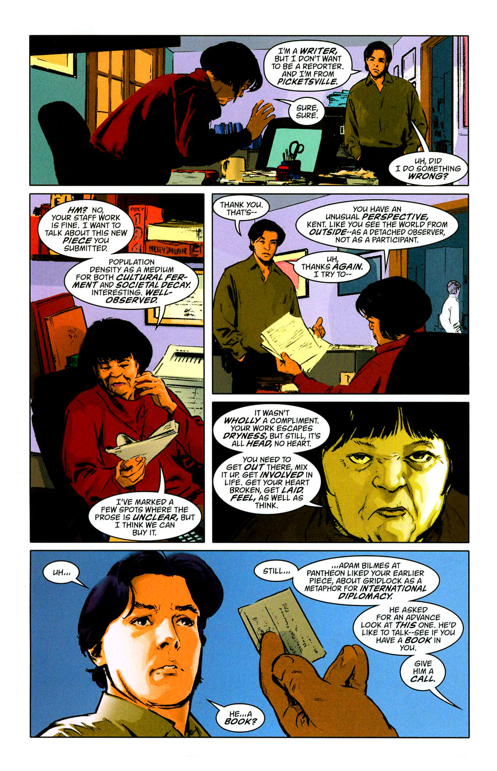 Read online Superman: Secret Identity comic -  Issue #2 - 8