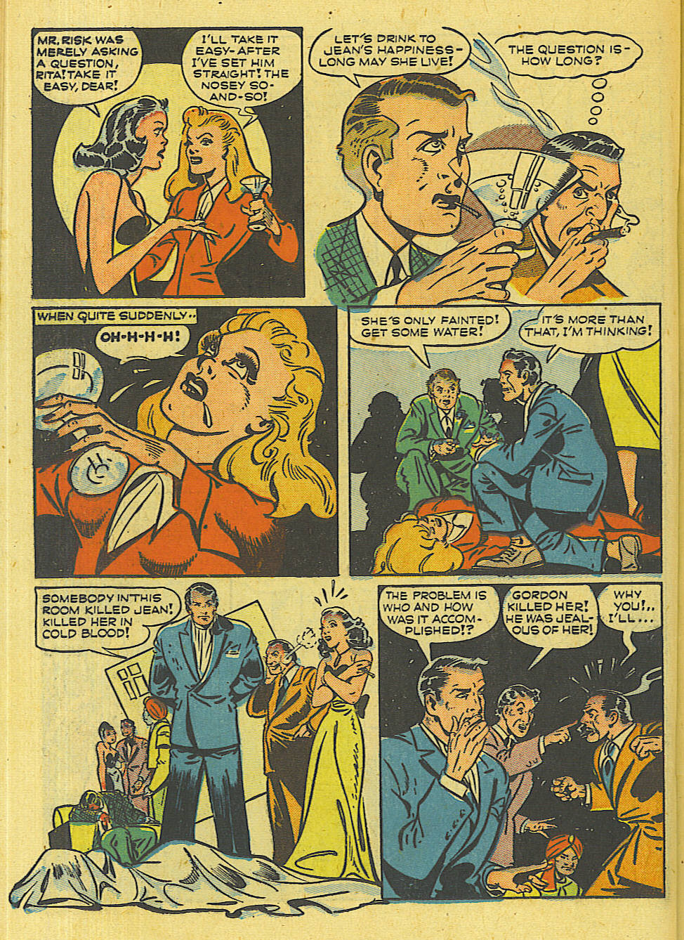 Read online Super-Mystery Comics comic -  Issue #32 - 34