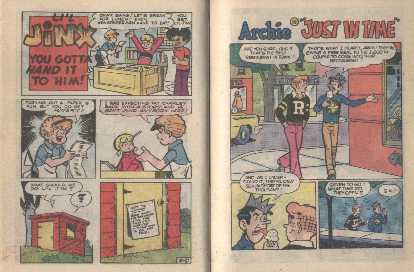 Read online Archie...Archie Andrews, Where Are You? Digest Magazine comic -  Issue #50 - 29
