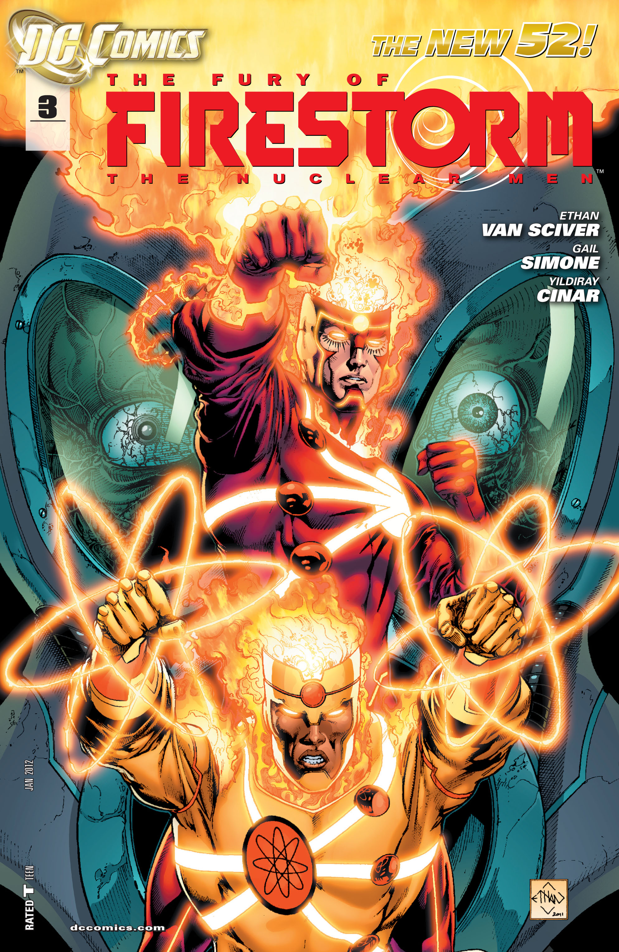 Read online The Fury of Firestorm: The Nuclear Men comic -  Issue #3 - 1
