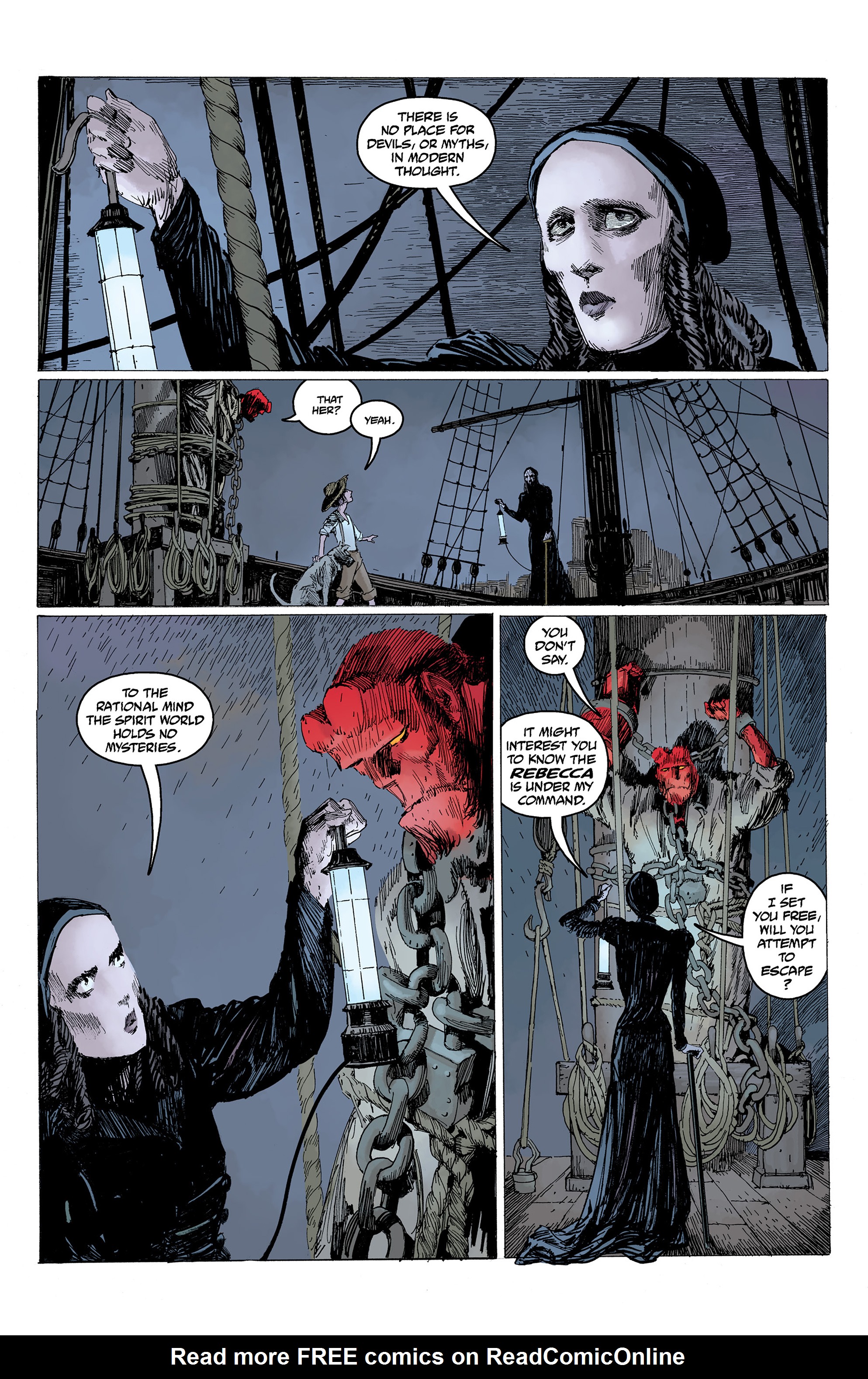 Read online Hellboy: Into the Silent Sea comic -  Issue # Full - 26