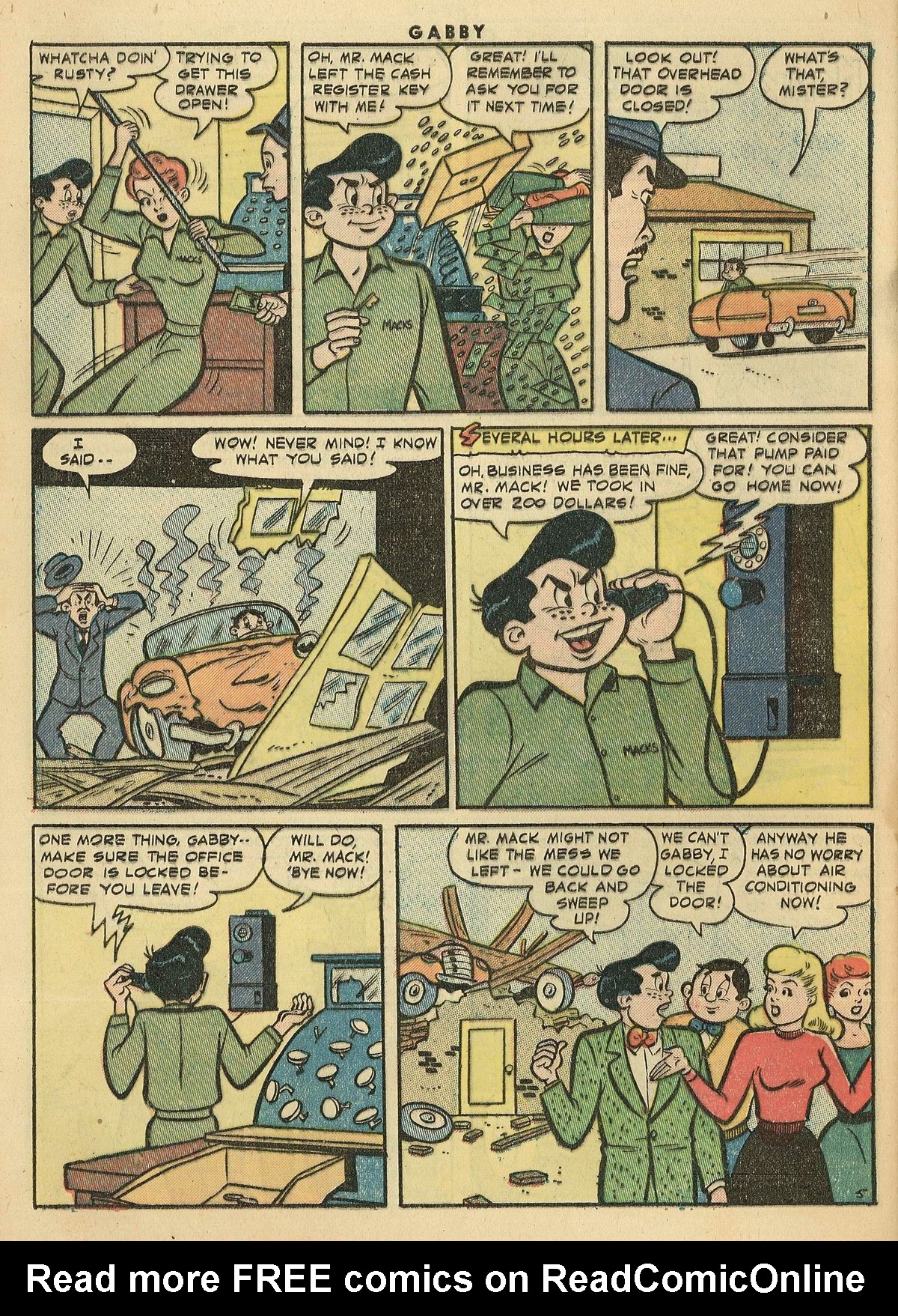 Read online Gabby comic -  Issue #5 - 32