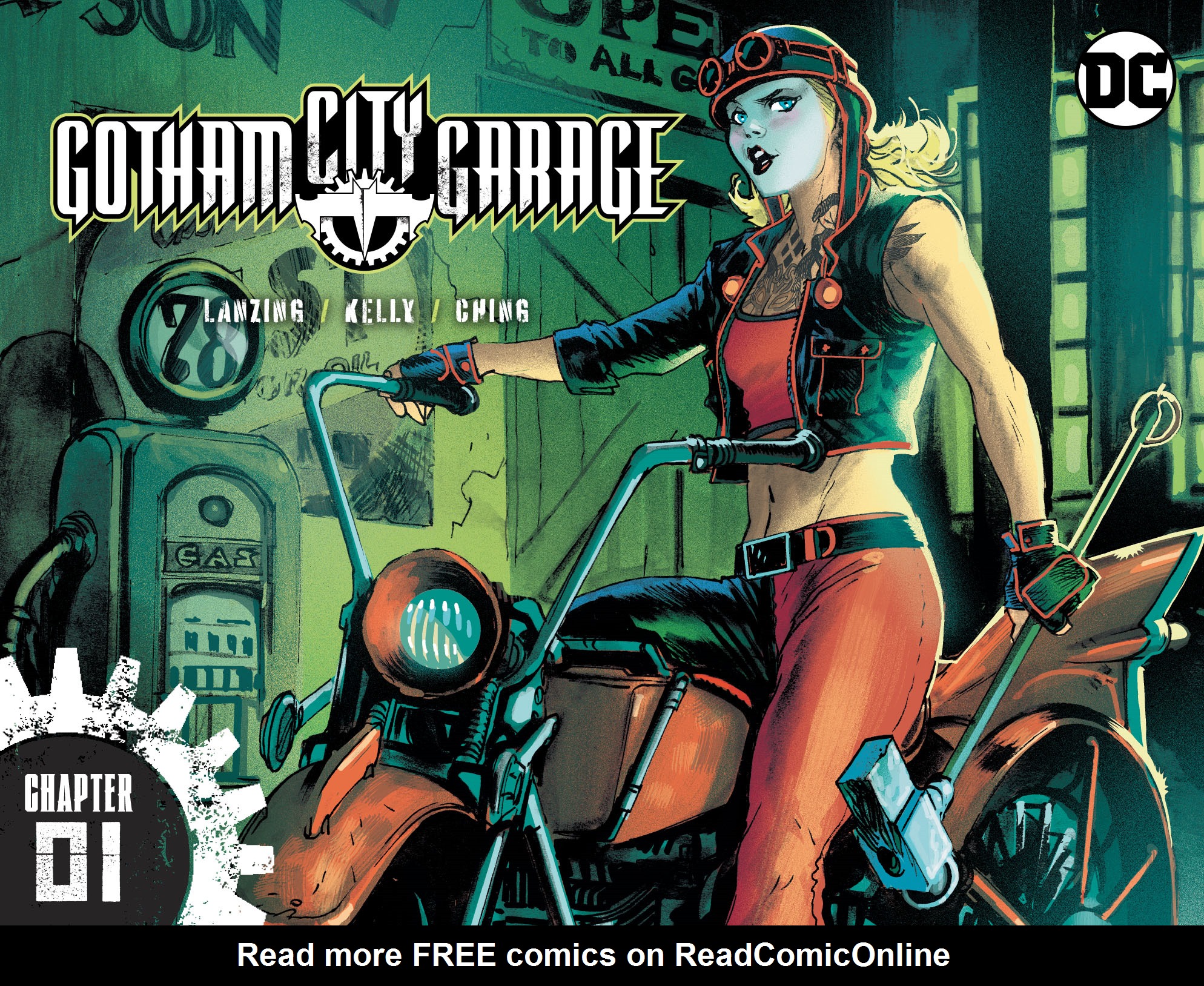 Read online Gotham City Garage comic -  Issue #1 - 1