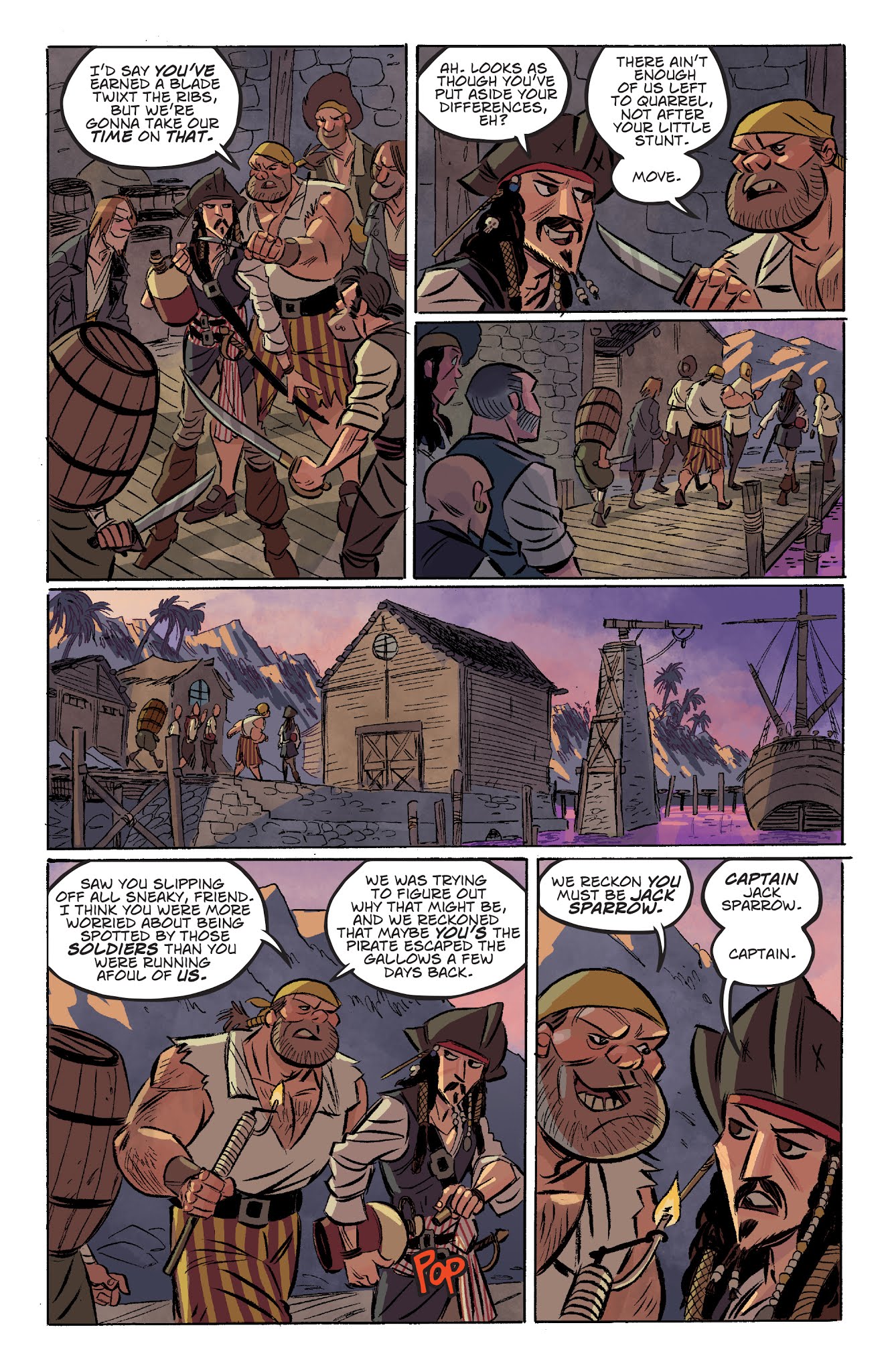 Read online Disney Pirates of the Caribbean comic -  Issue #2 - 22