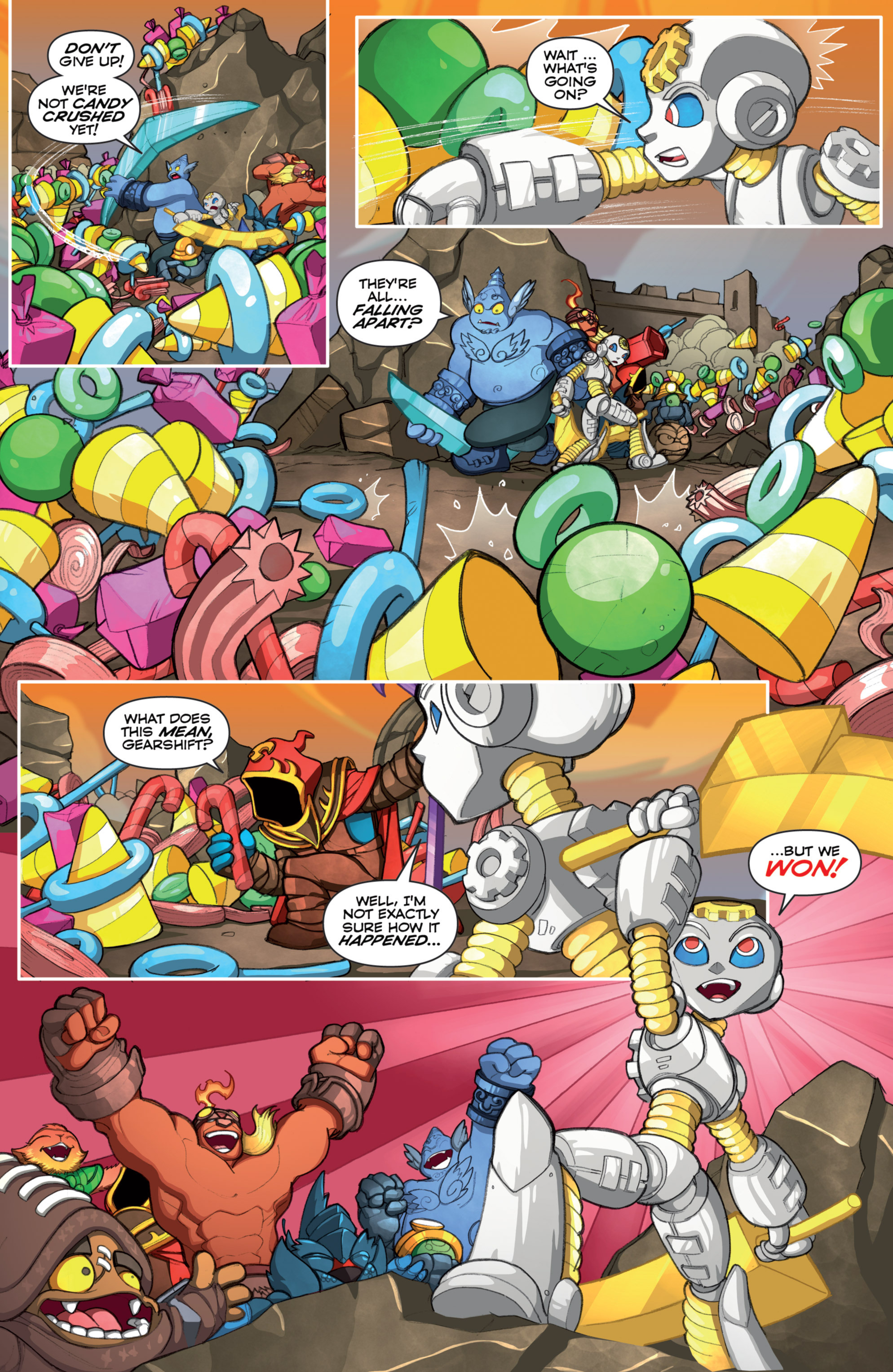 Read online Skylanders comic -  Issue #11 - 19