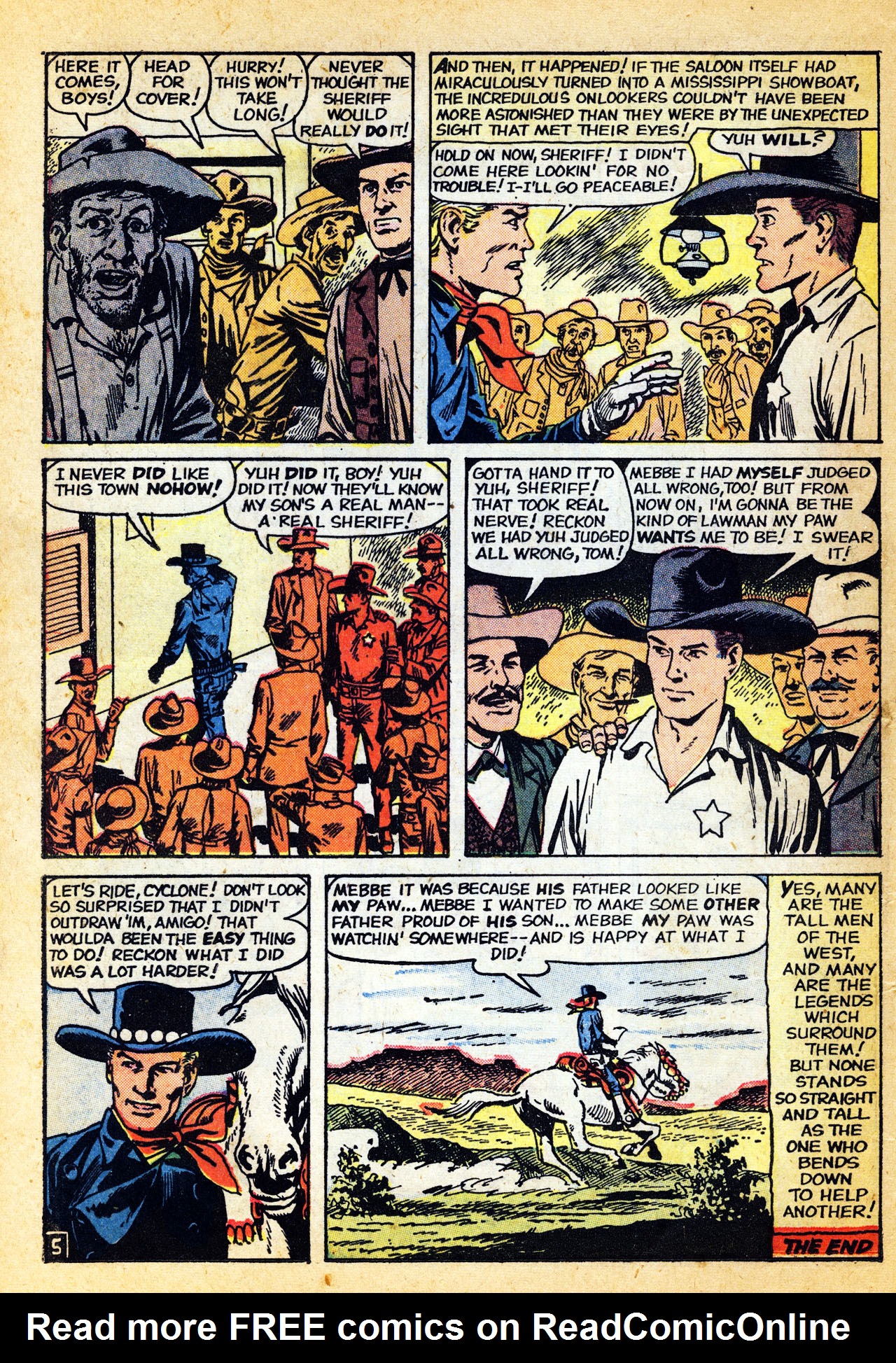 Read online Gunsmoke Western comic -  Issue #59 - 14