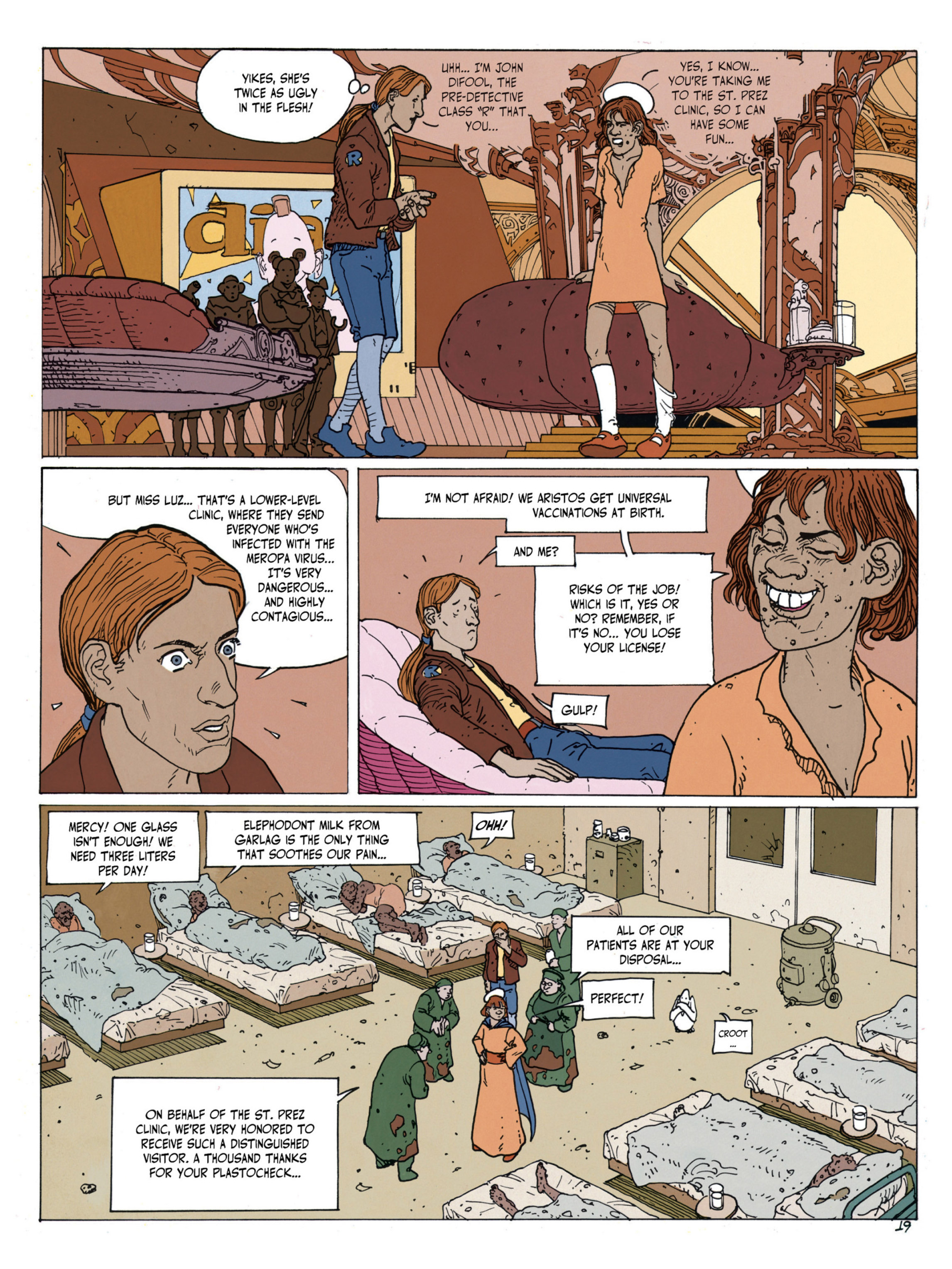 Read online Before the Incal comic -  Issue #2 - 22