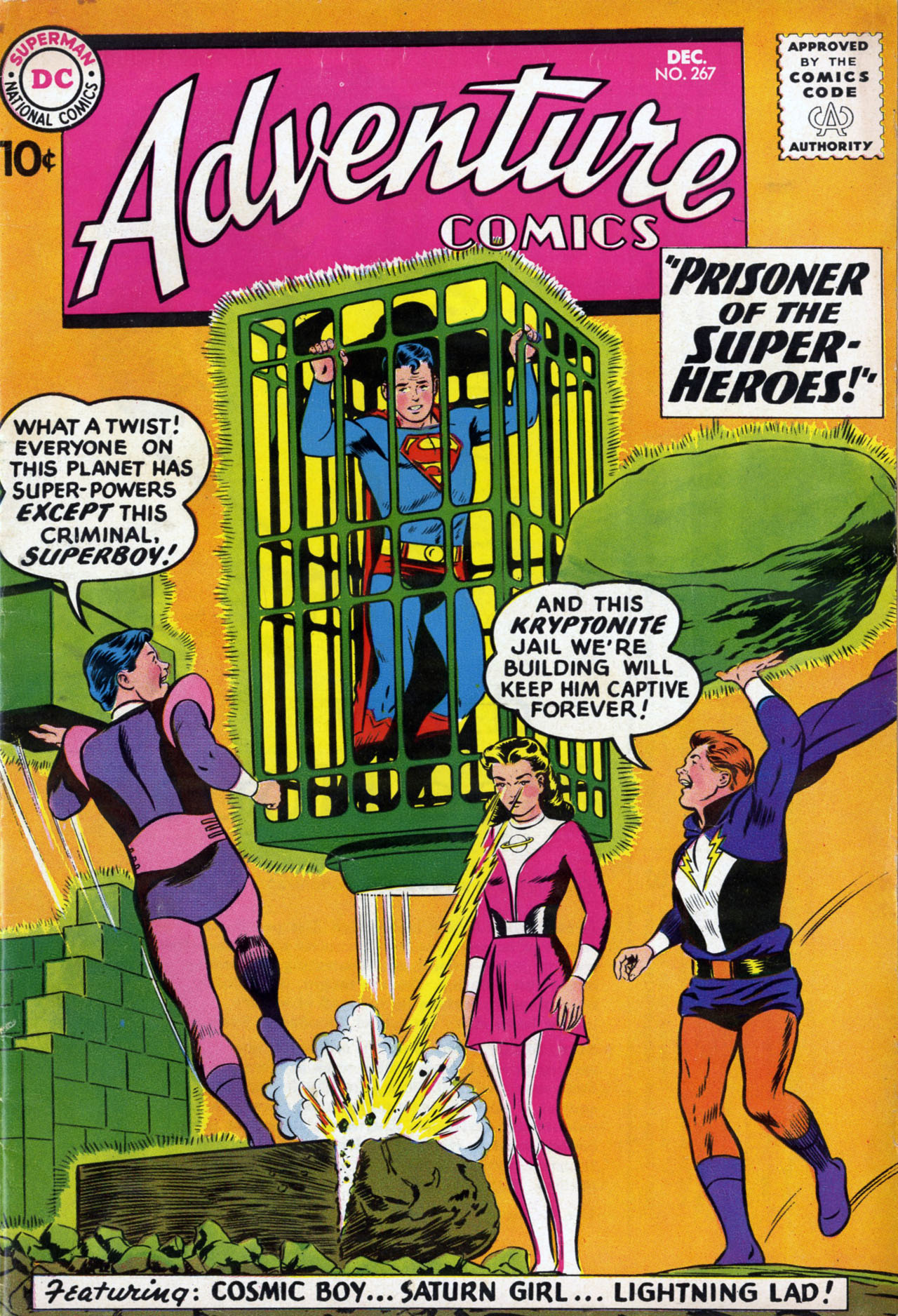 Read online Adventure Comics (1938) comic -  Issue #267 - 1