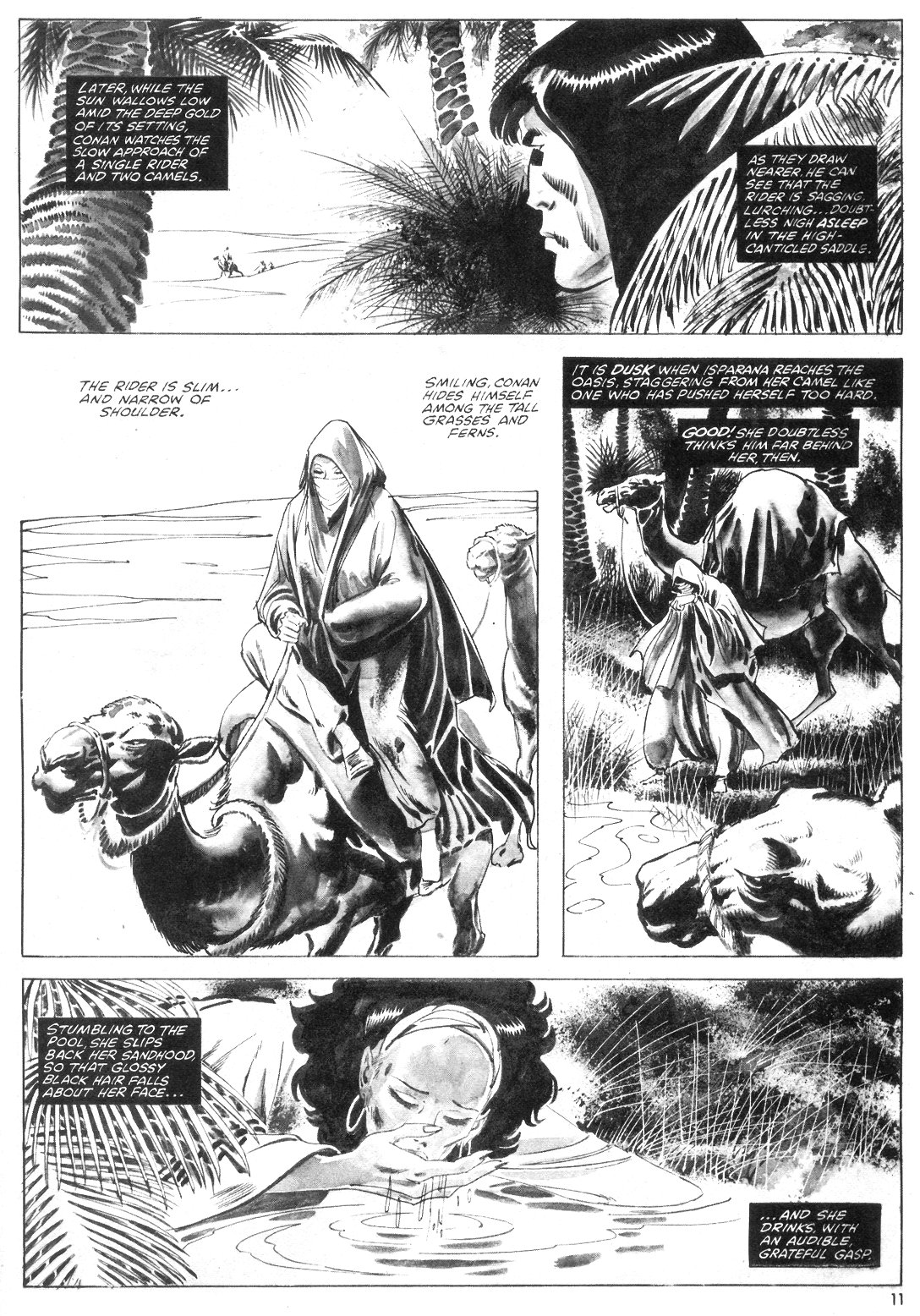 Read online The Savage Sword Of Conan comic -  Issue #55 - 11