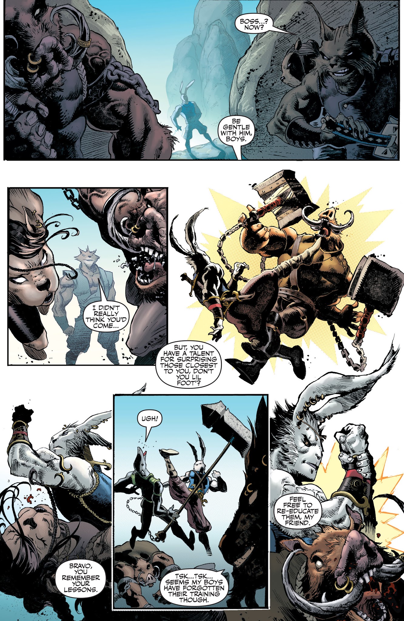 Read online Gears & Bones comic -  Issue #1 - 5