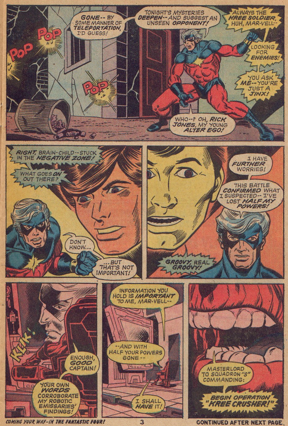 Captain Marvel (1968) Issue #25 #25 - English 4