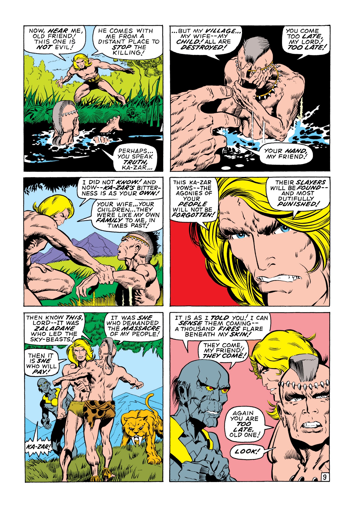 Read online Marvel Masterworks: Ka-Zar comic -  Issue # TPB 1 (Part 1) - 61