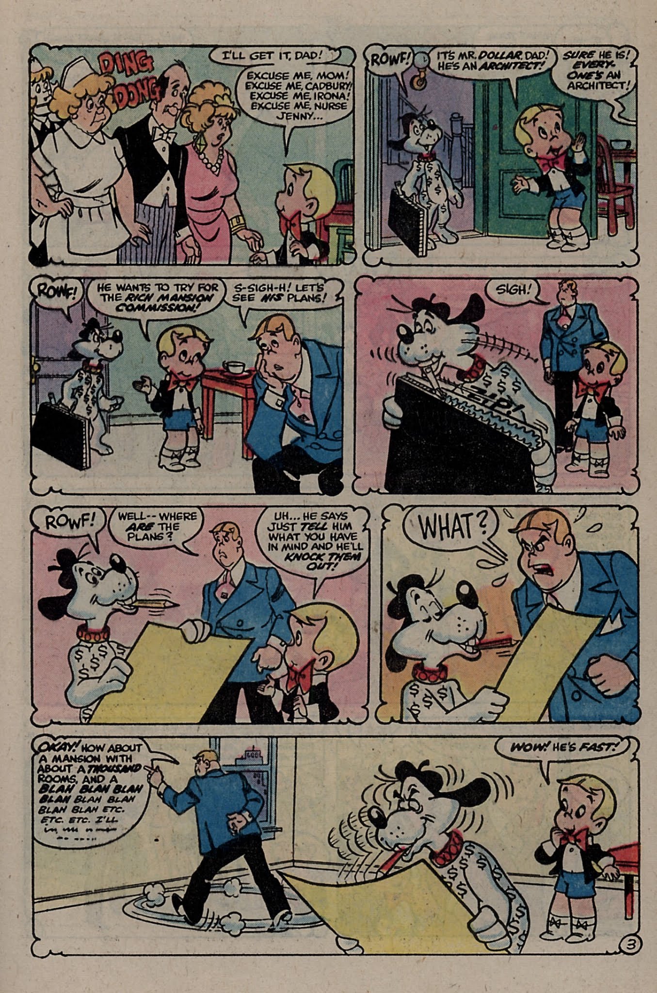 Read online Richie Rich & Dollar the Dog comic -  Issue #5 - 21
