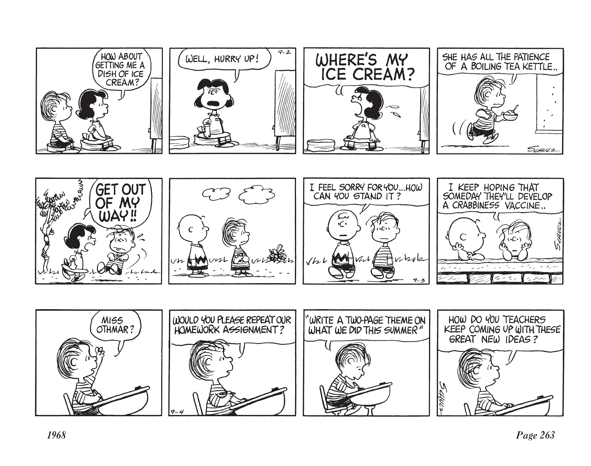Read online The Complete Peanuts comic -  Issue # TPB 9 - 274
