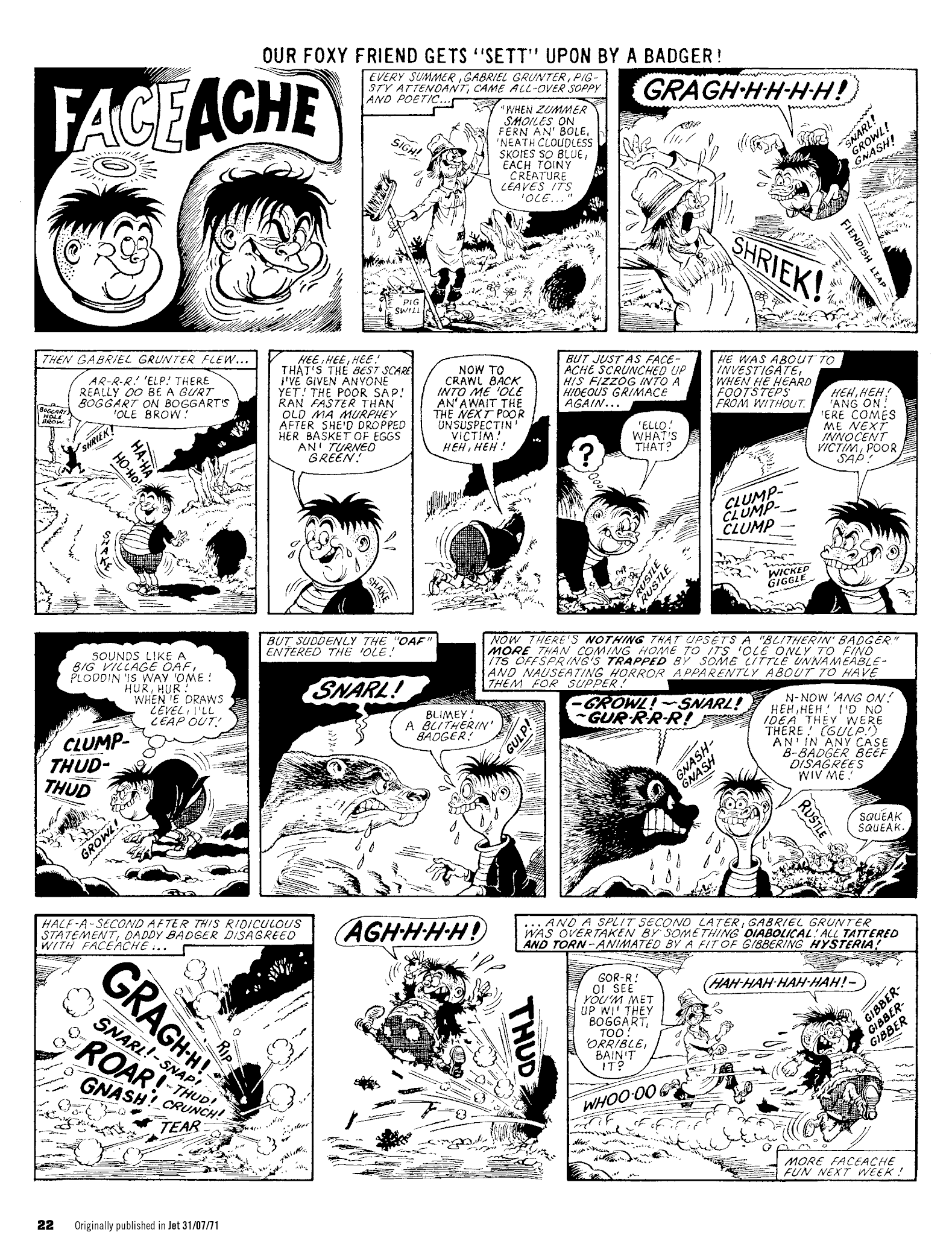 Read online Faceache: The First Hundred Scrunges comic -  Issue # TPB 1 - 24