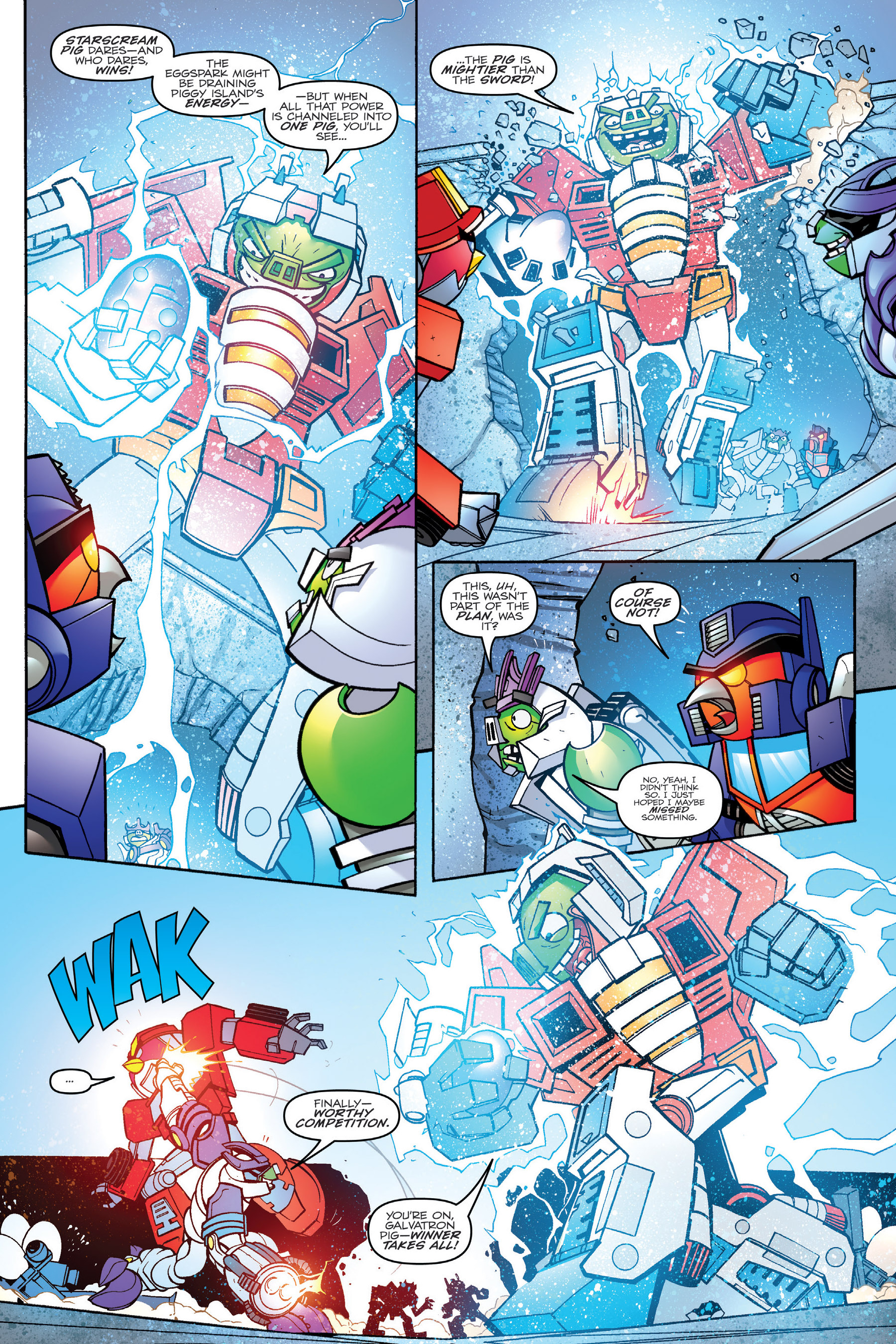 Read online Angry Birds Transformers: Age of Eggstinction comic -  Issue # Full - 84