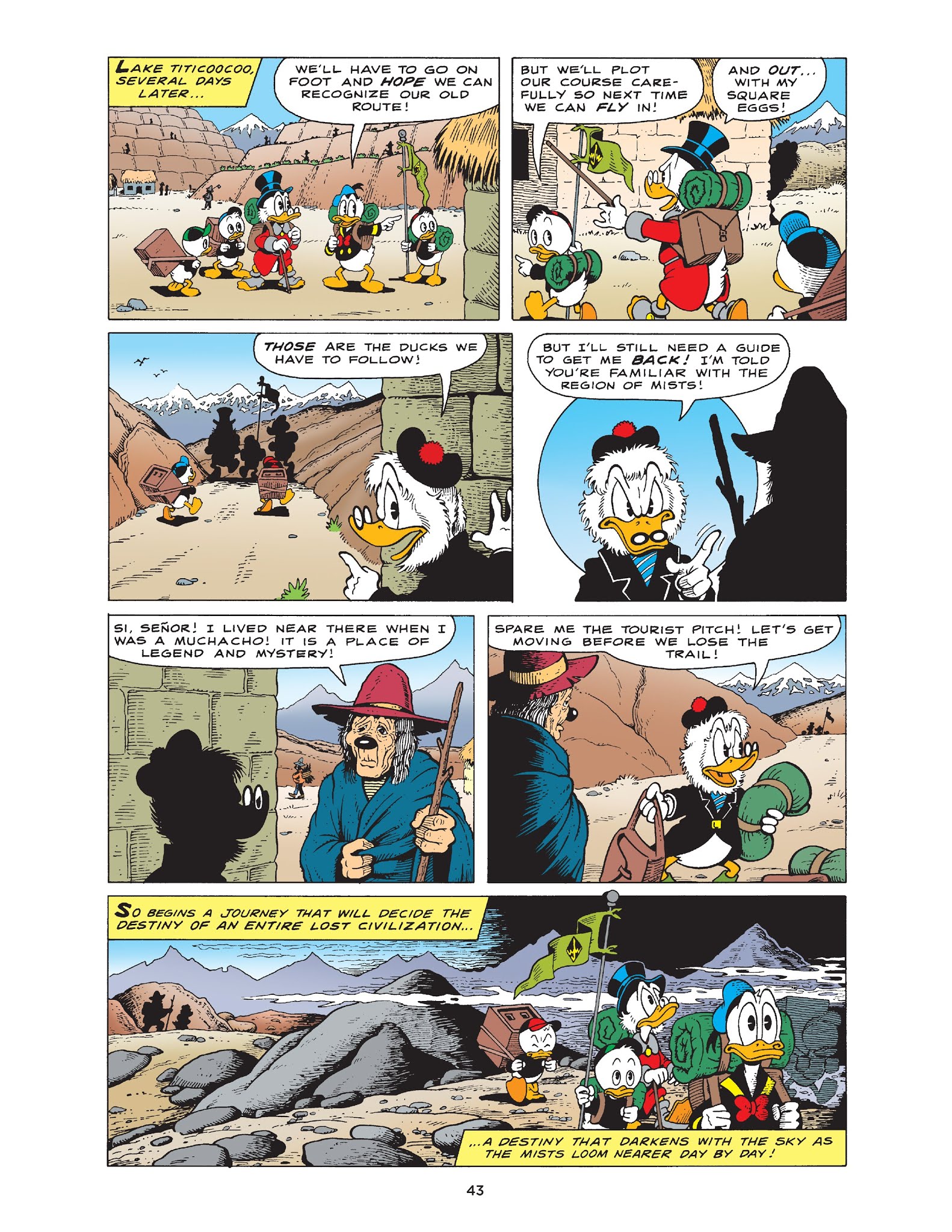 Read online Walt Disney Uncle Scrooge and Donald Duck: The Don Rosa Library comic -  Issue # TPB 2 (Part 1) - 44