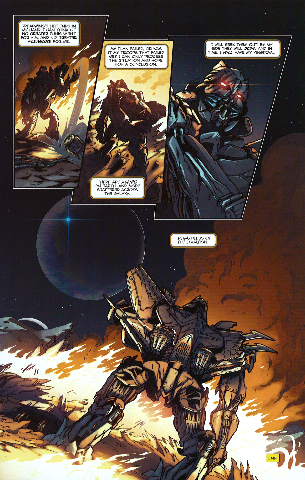 Read online Transformers: The Reign of Starscream comic -  Issue #5 - 25