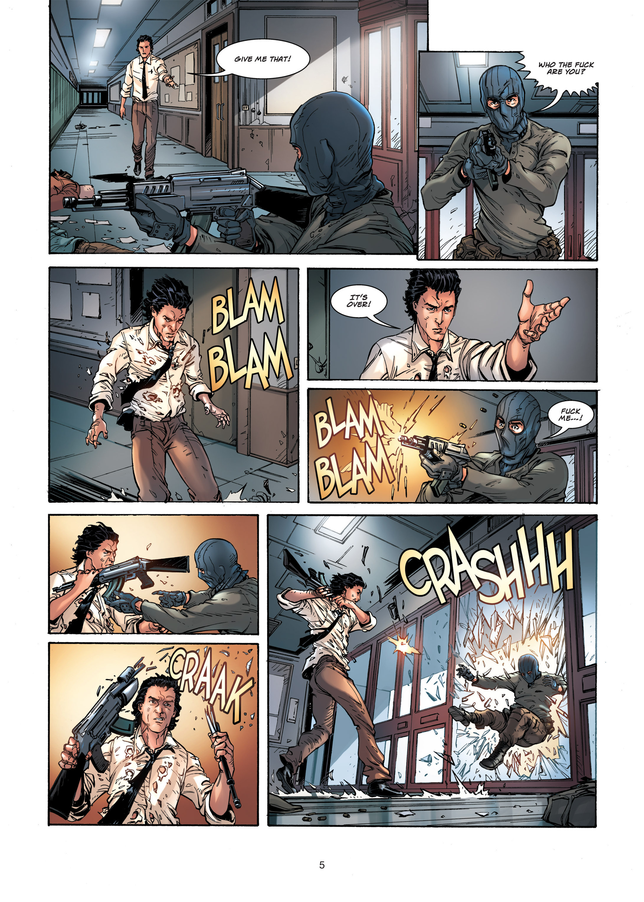 Read online Vigilantes comic -  Issue #1 - 5