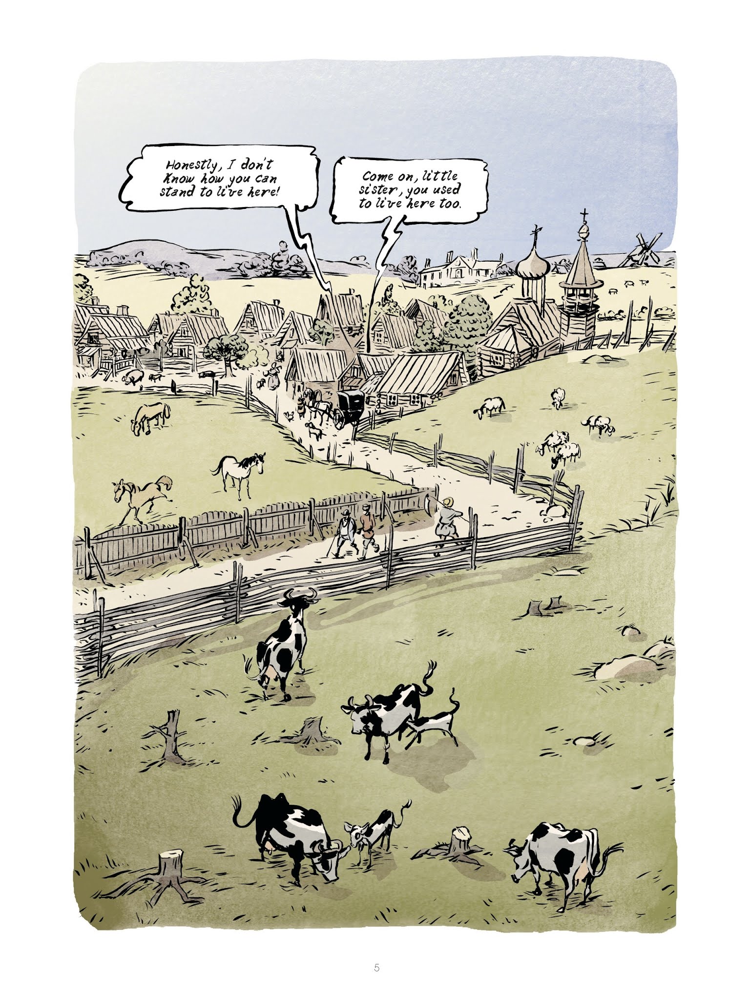 Read online How Much Land Does A Man Need? comic -  Issue # TPB - 5