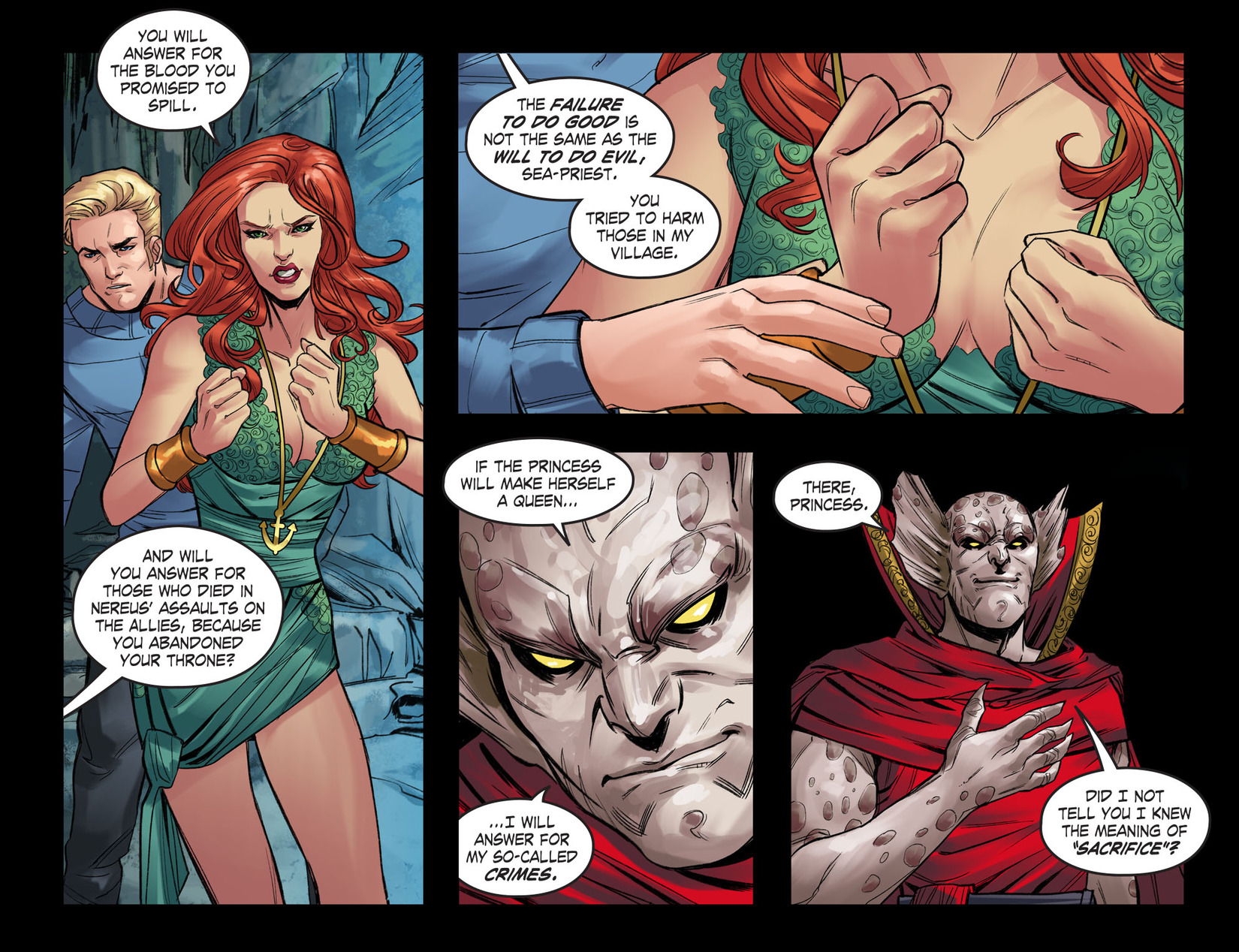 Read online DC Comics: Bombshells comic -  Issue #47 - 19